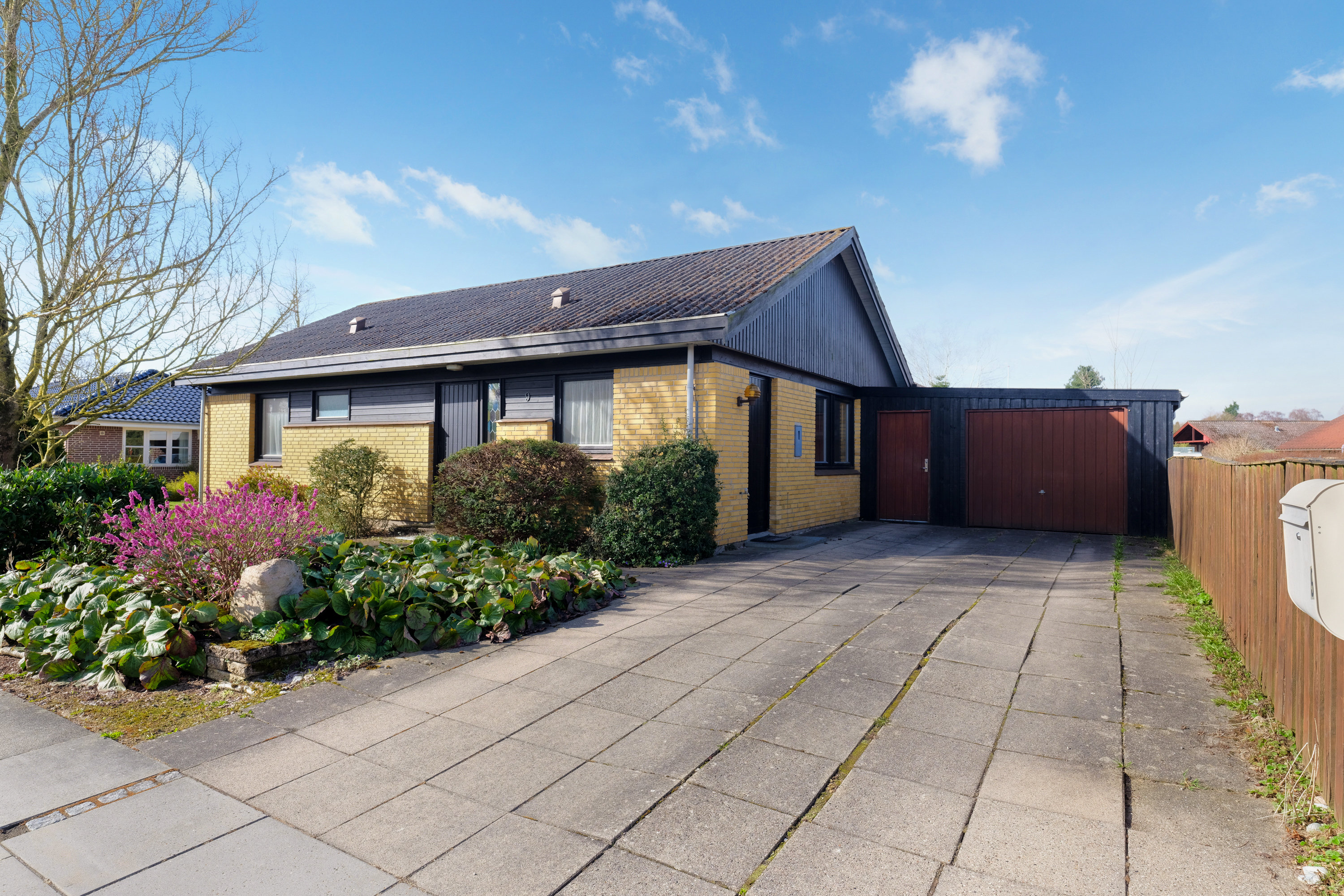 Villa: Facade på Havrevænget 9, 5620 Glamsbjerg