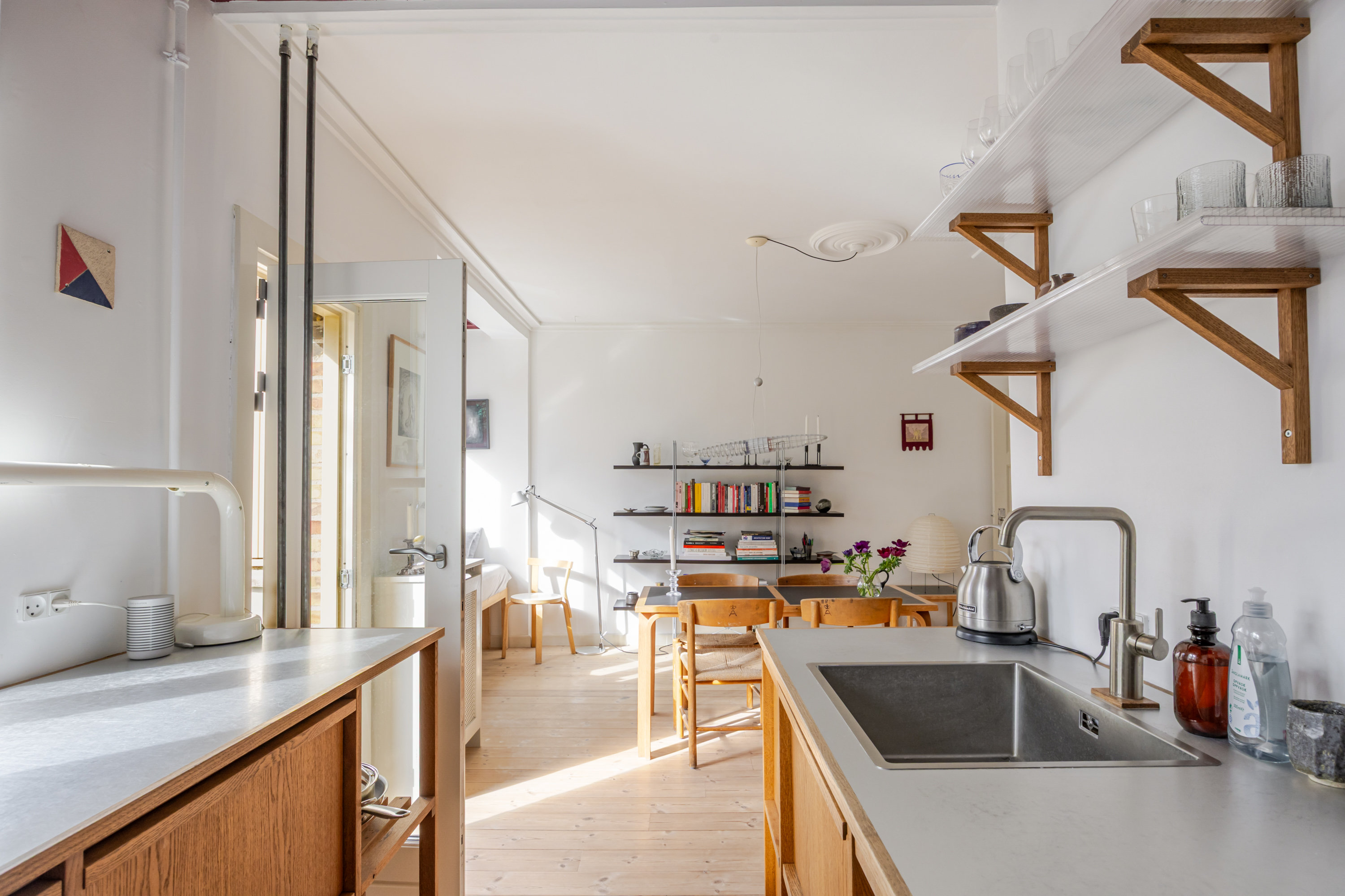 Fremhævet andet billede i fuldskærmstilstand. Billede af Sjælør Boulevard 30, 2. tv., 2450 København SV