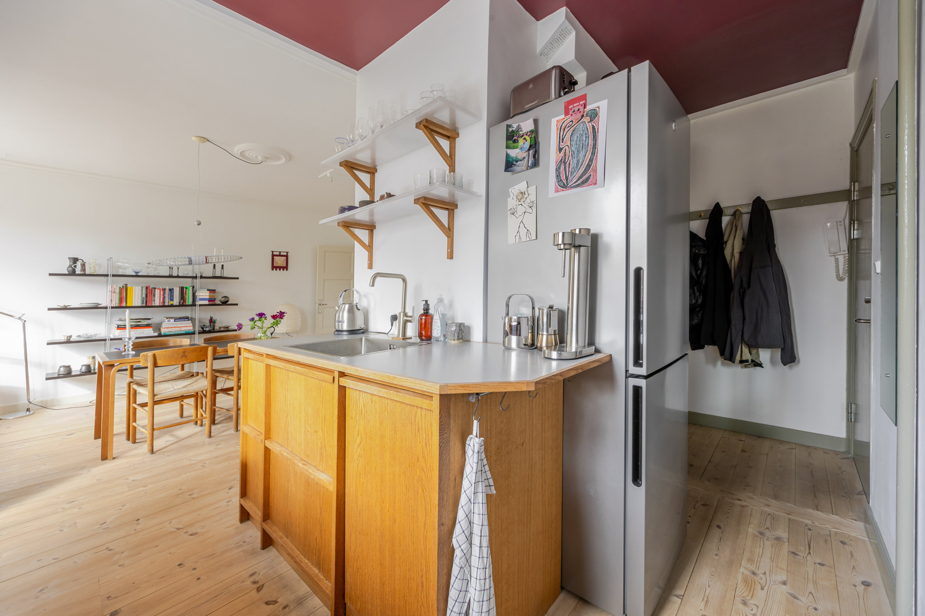 Fremhævet andet billede i fuldskærmstilstand. Billede af Sjælør Boulevard 30, 2. tv., 2450 København SV