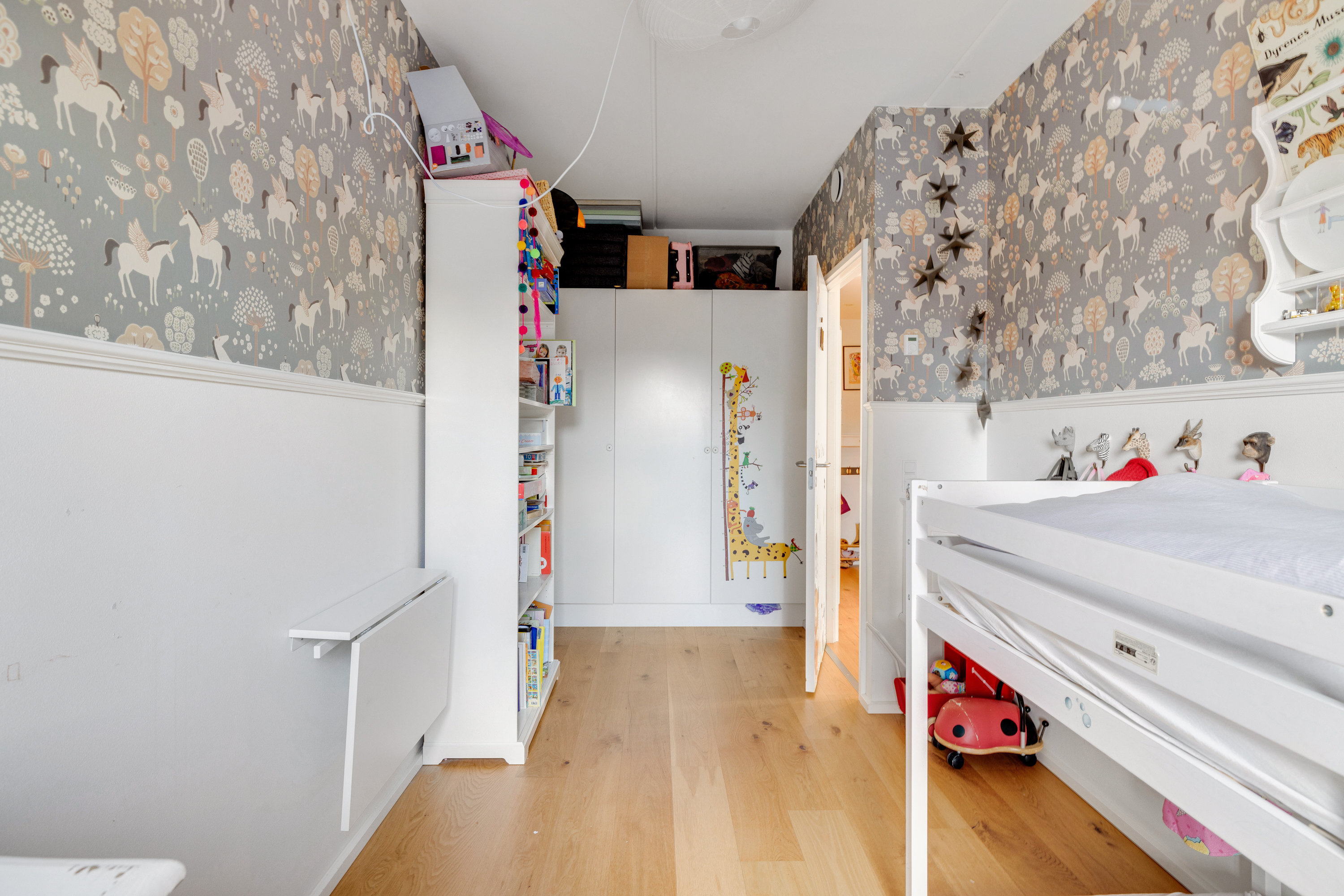 Fremhævet soveværelse billede i fuldskærmstilstand. Billede af Thorvald Bindesbølls Plads 16, 2. tv., 1799 København V