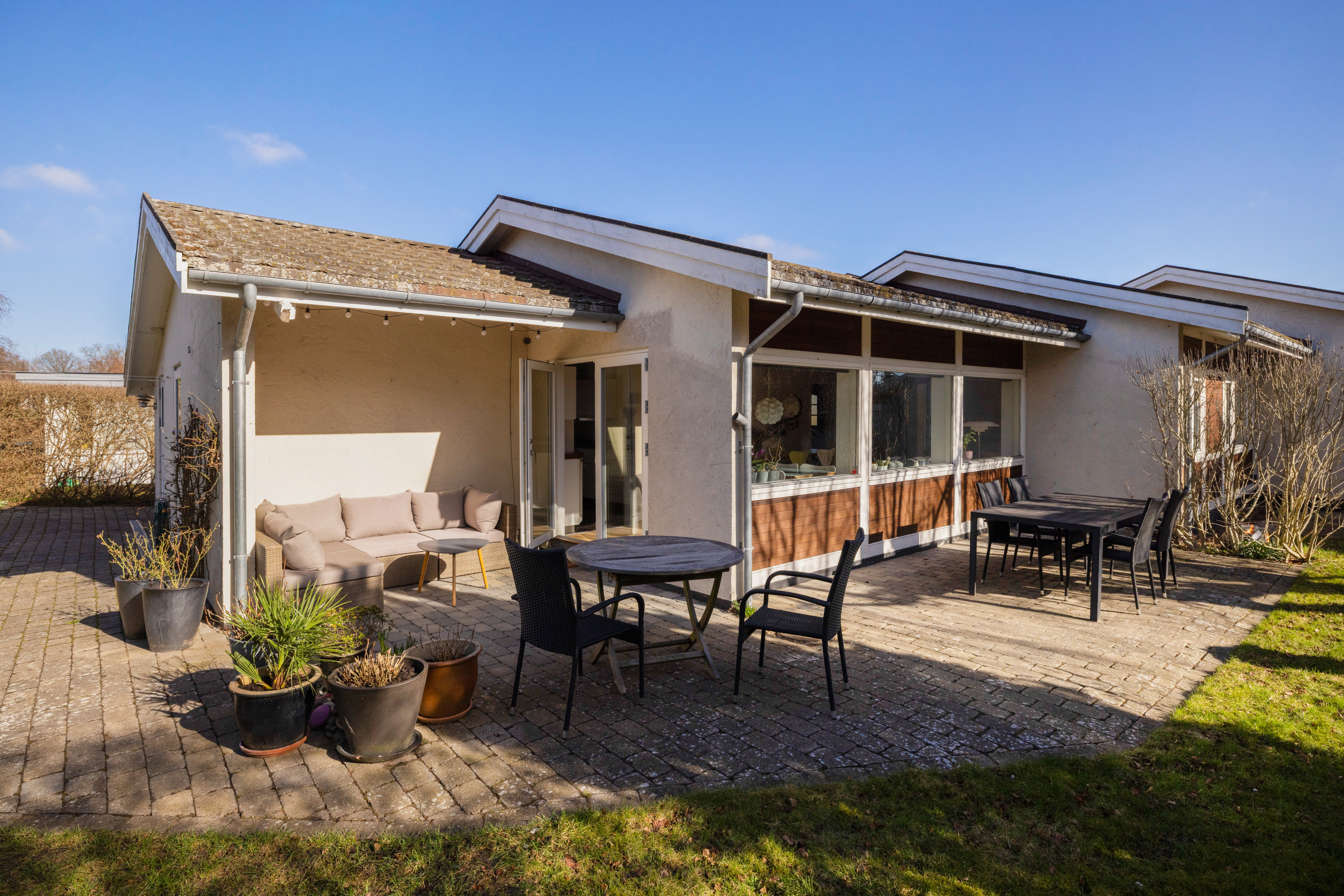 Villa: Terrasse på Langkærgårdsvej 18, 3460 Birkerød