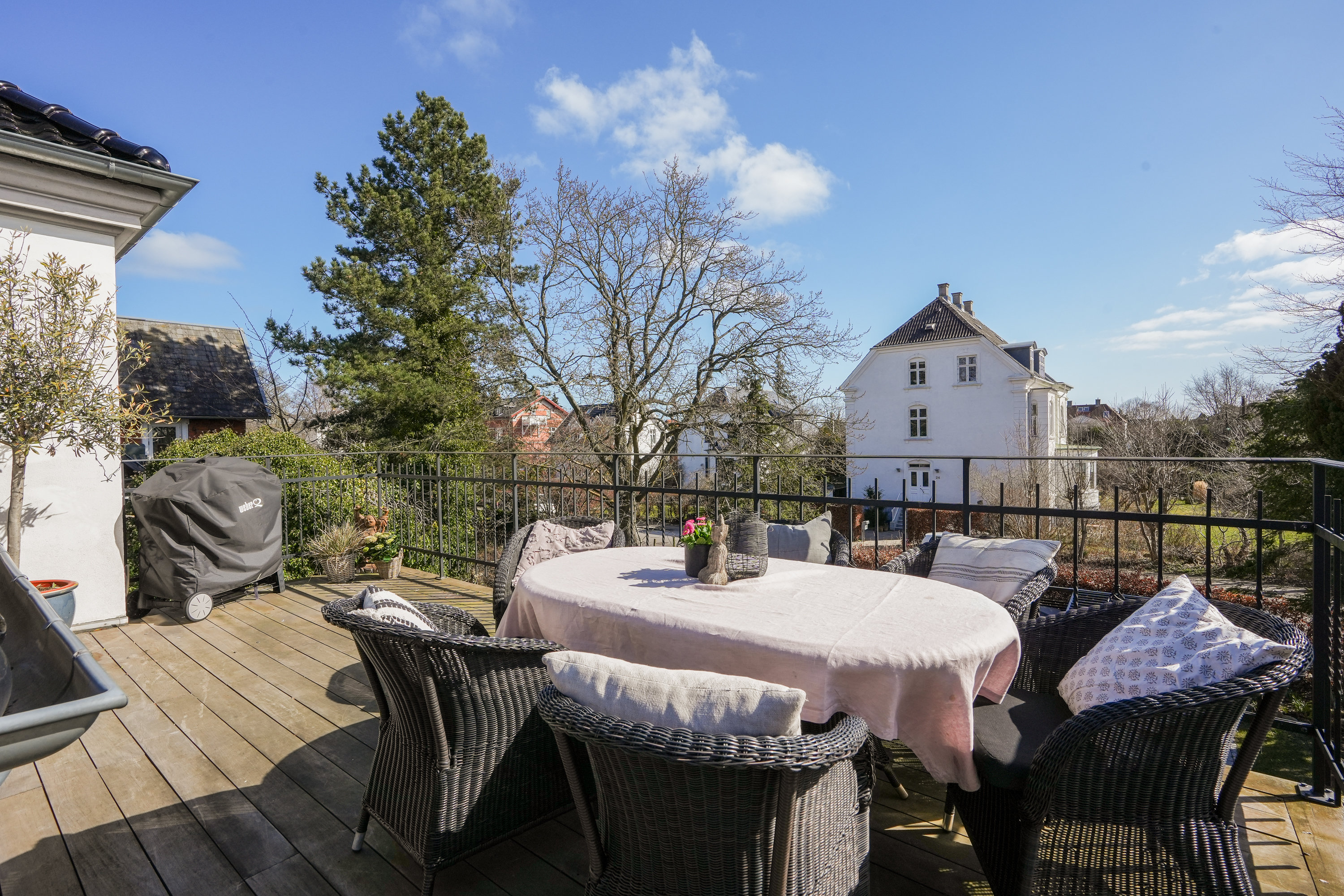Villalejlighed: Terrasse på Gudrunsvej 19, 1., 2920 Charlottenlund