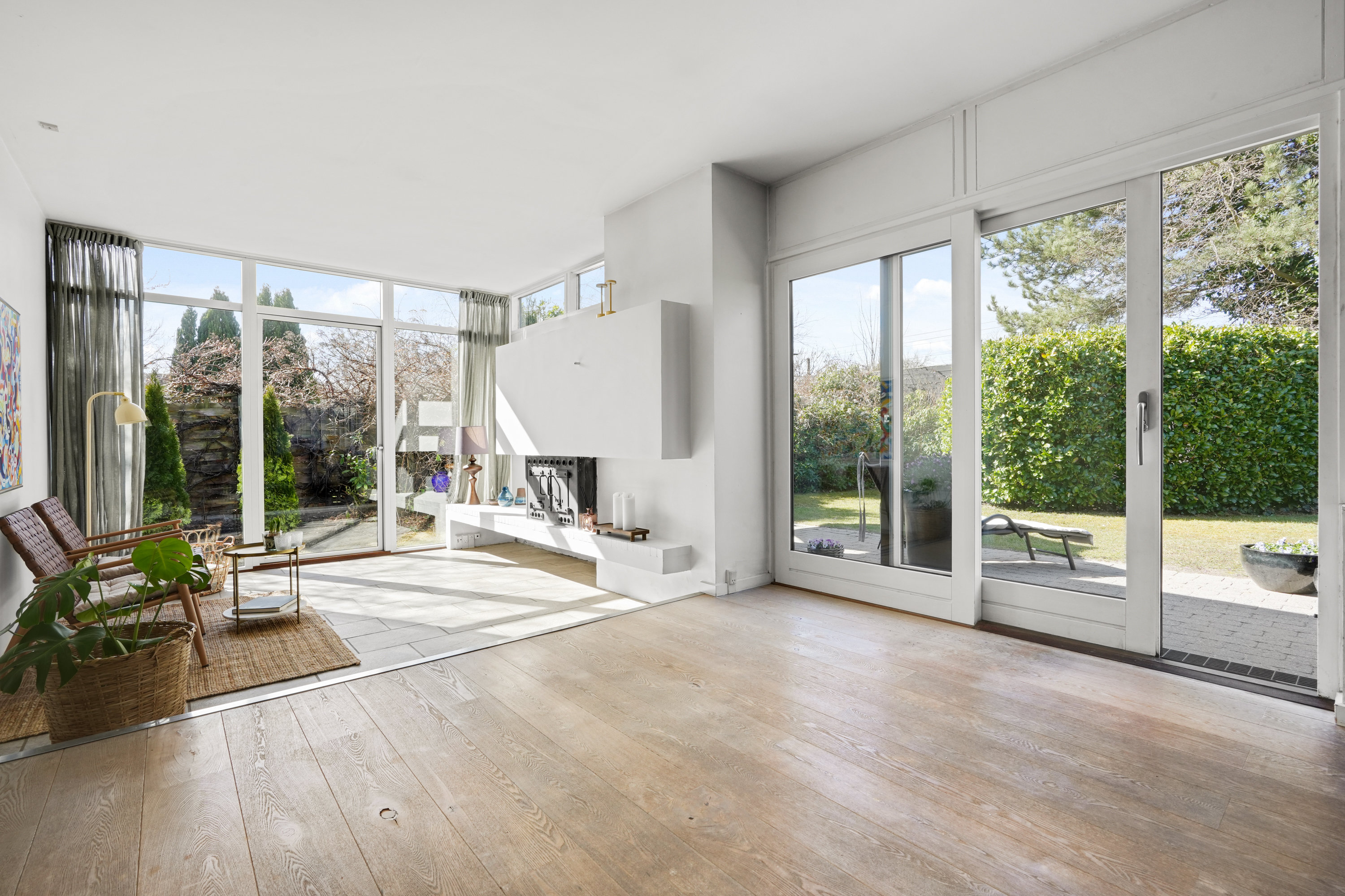 Fremhævet stue billede i fuldskærmstilstand. Billede af Ordrup Jagtvej 4B, 2920 Charlottenlund