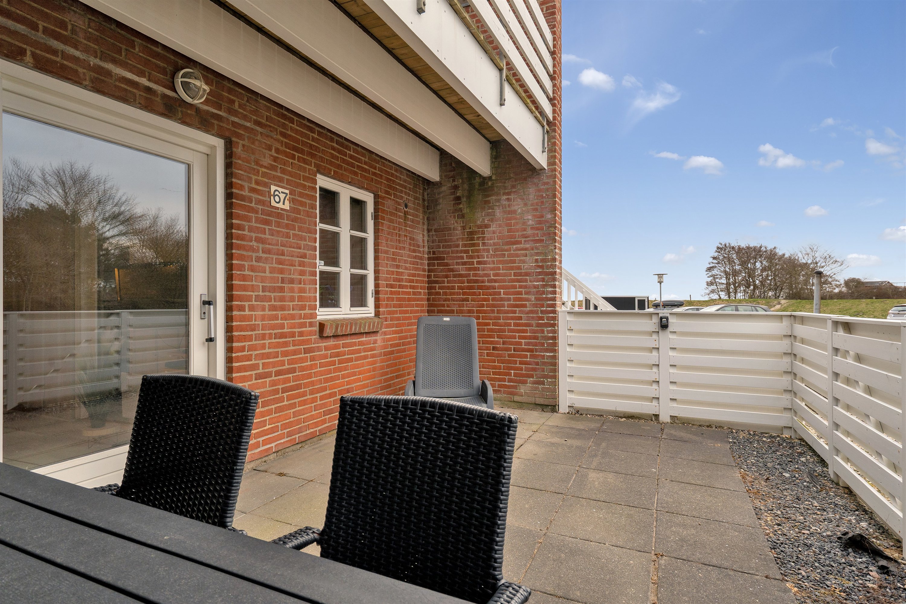 Fremhævet overdækket terrasse billede i fuldskærmstilstand. Billede af Vestergade 3E, st.. 67., Havneby, 6792 Rømø