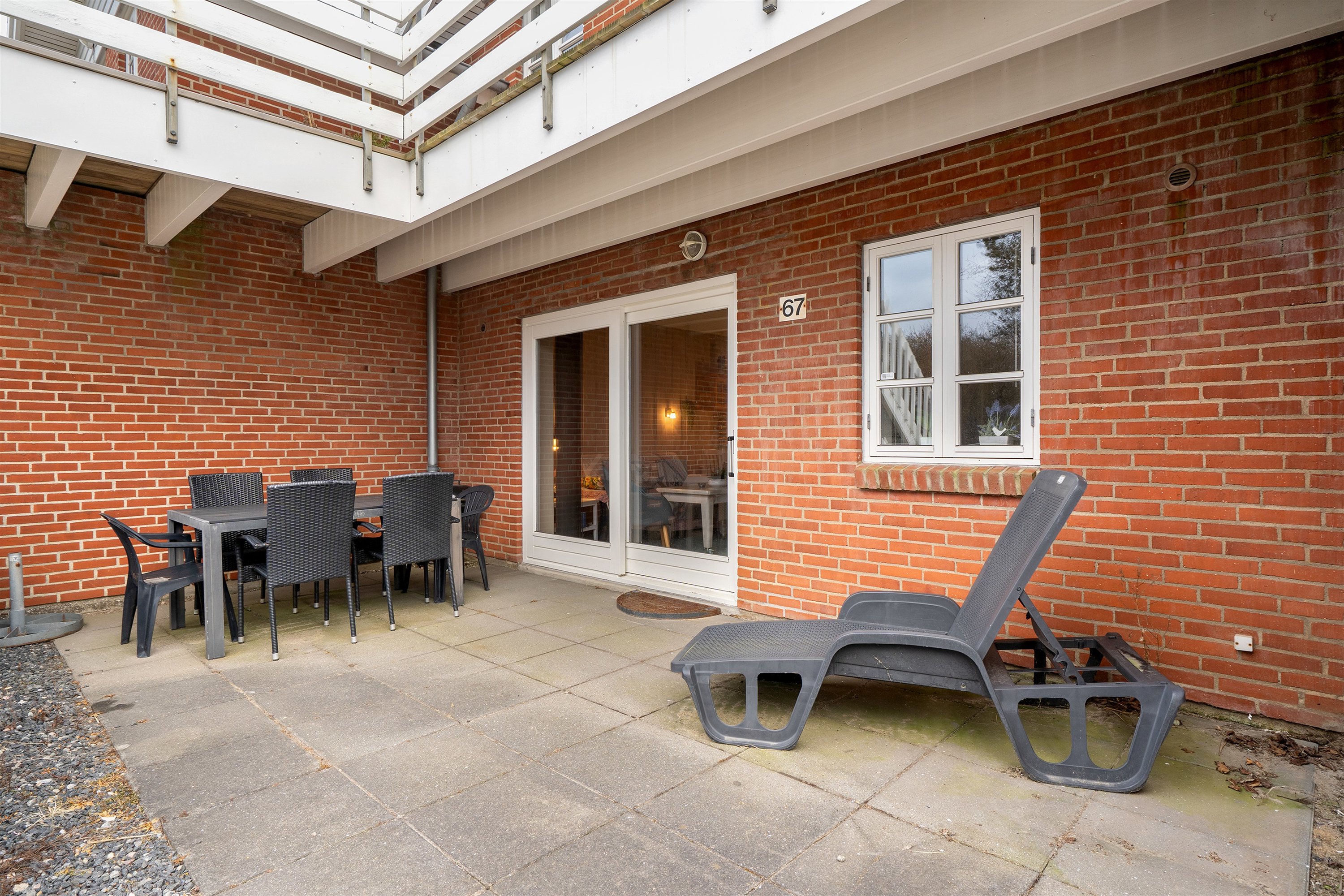 Miniaturebillede 2: overdækket terrasse. Billede af Vestergade 3E, st.. 67., Havneby, 6792 Rømø