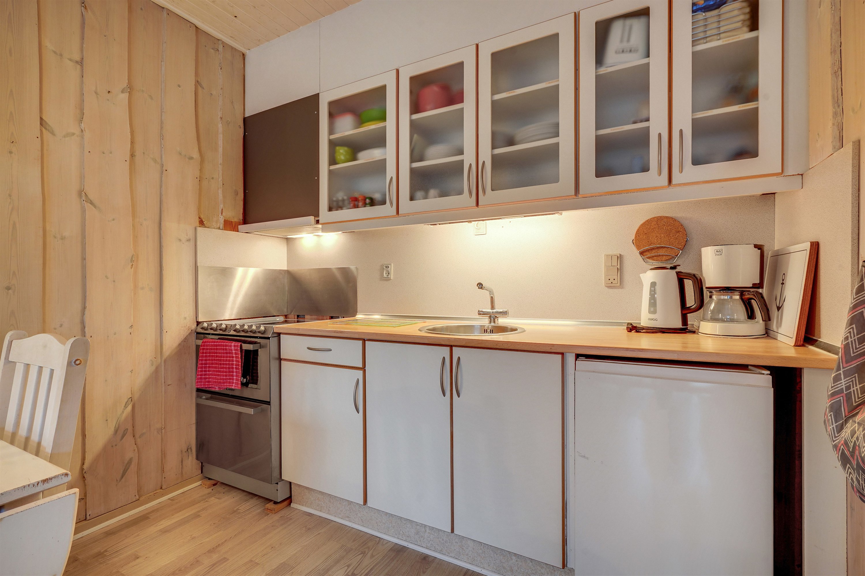 Fremhævet køkken billede i fuldskærmstilstand. Billede af Vestergade 3E, st.. 67., Havneby, 6792 Rømø