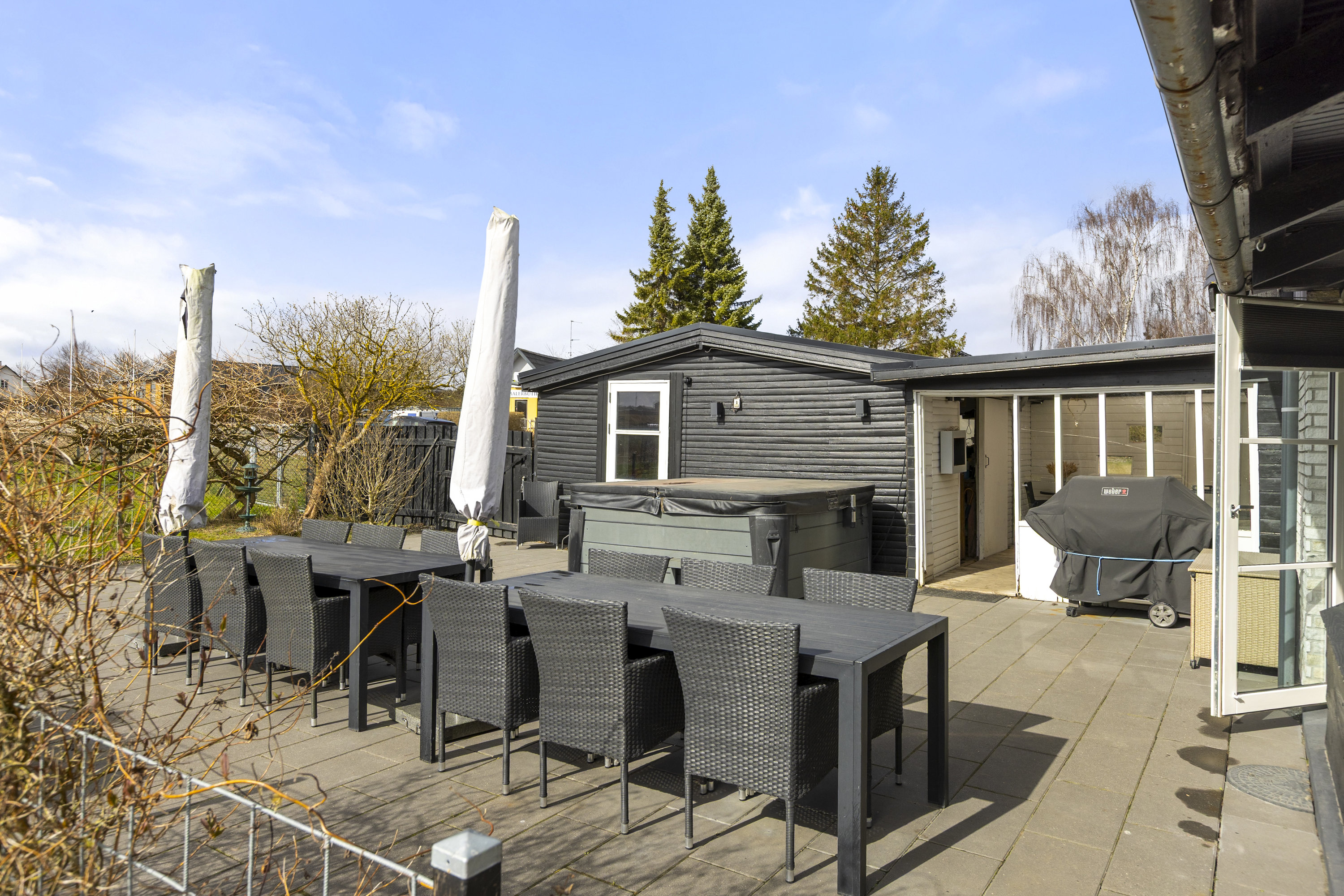 Fremhævet terrasse billede i fuldskærmstilstand. Billede af Holbækvej 69, Benløse, 4100 Ringsted