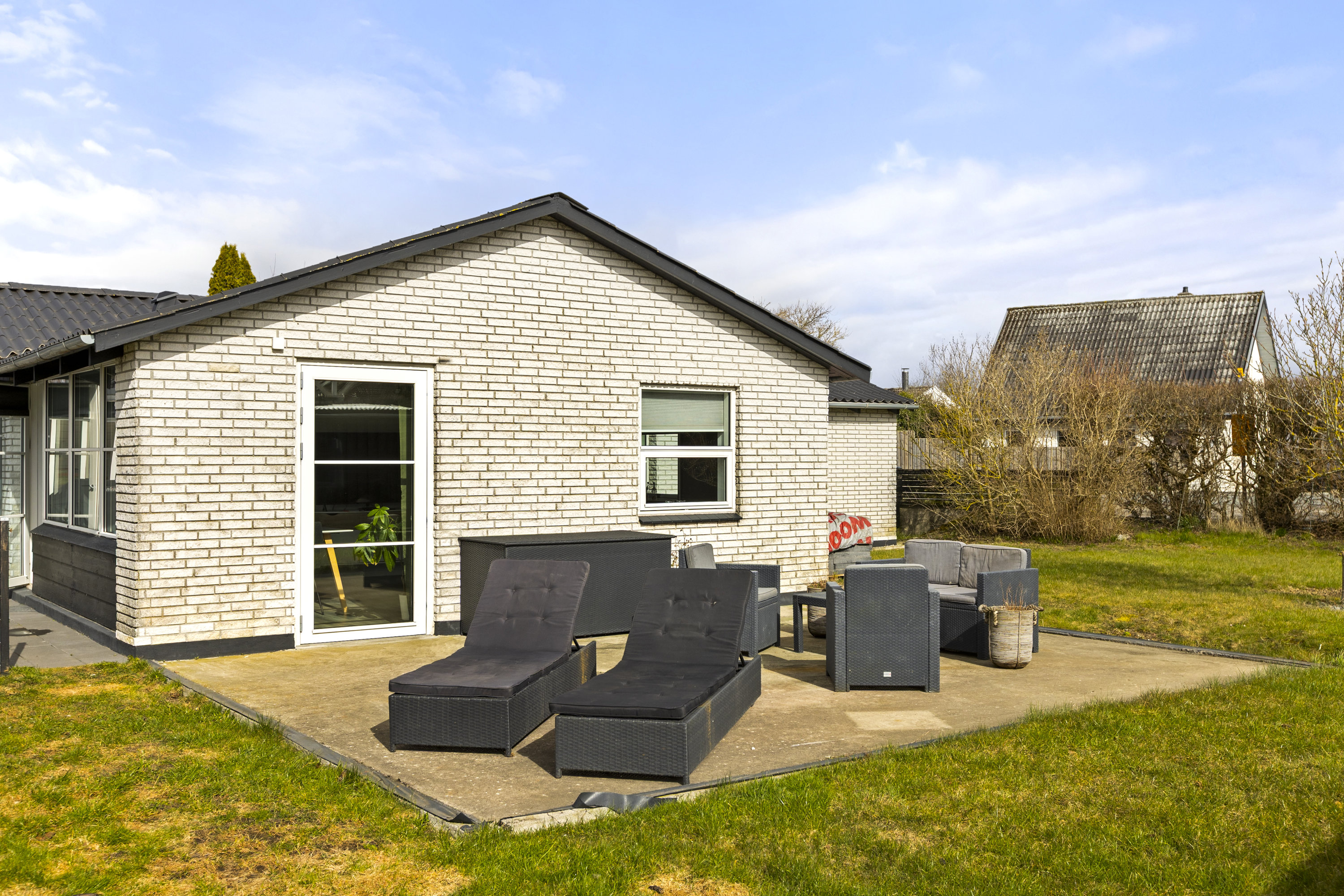 Fremhævet terrasse billede i fuldskærmstilstand. Billede af Holbækvej 69, Benløse, 4100 Ringsted