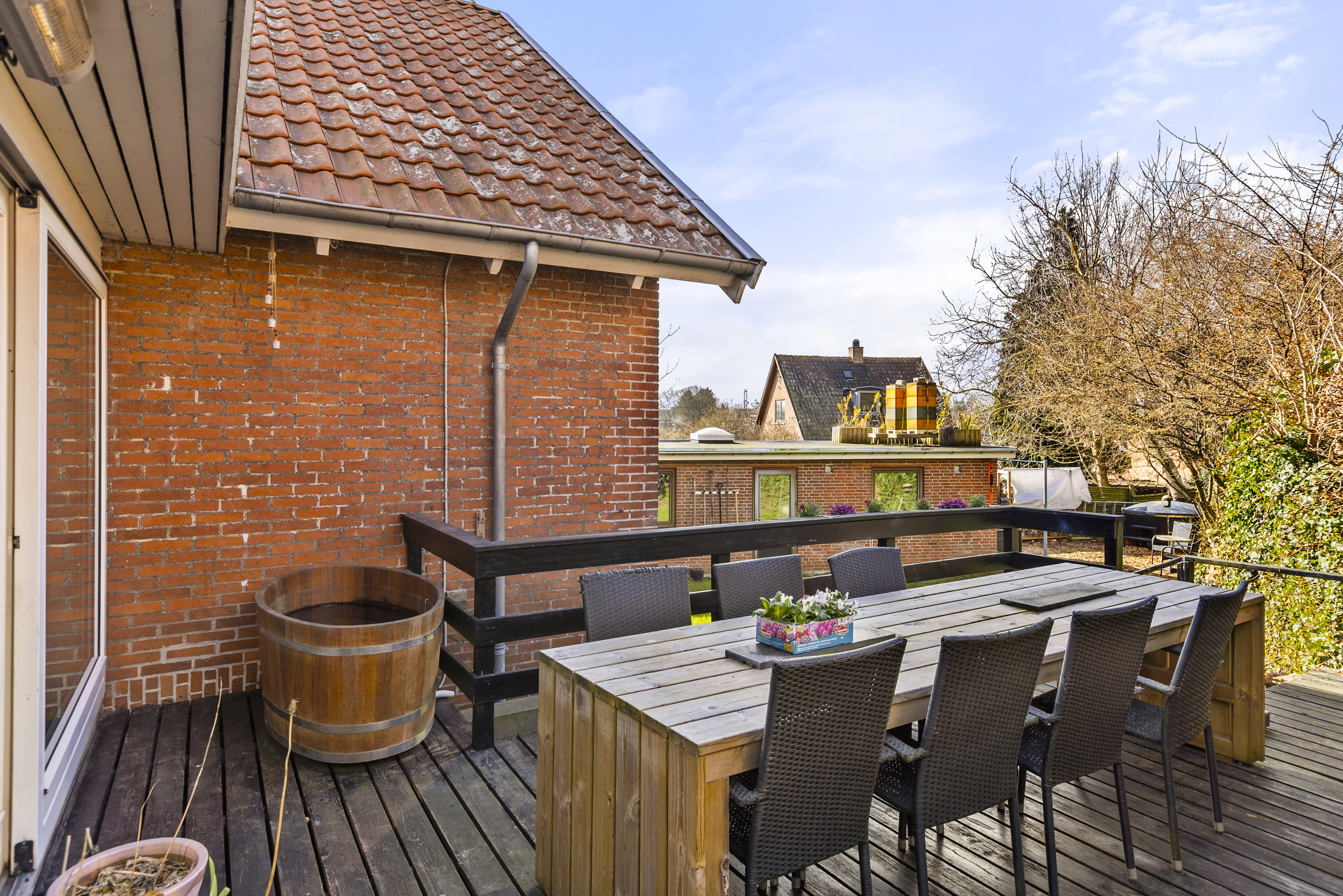 Fremhævet terrasse billede i fuldskærmstilstand. Billede af Harhoffs Alle 40, 4100 Ringsted