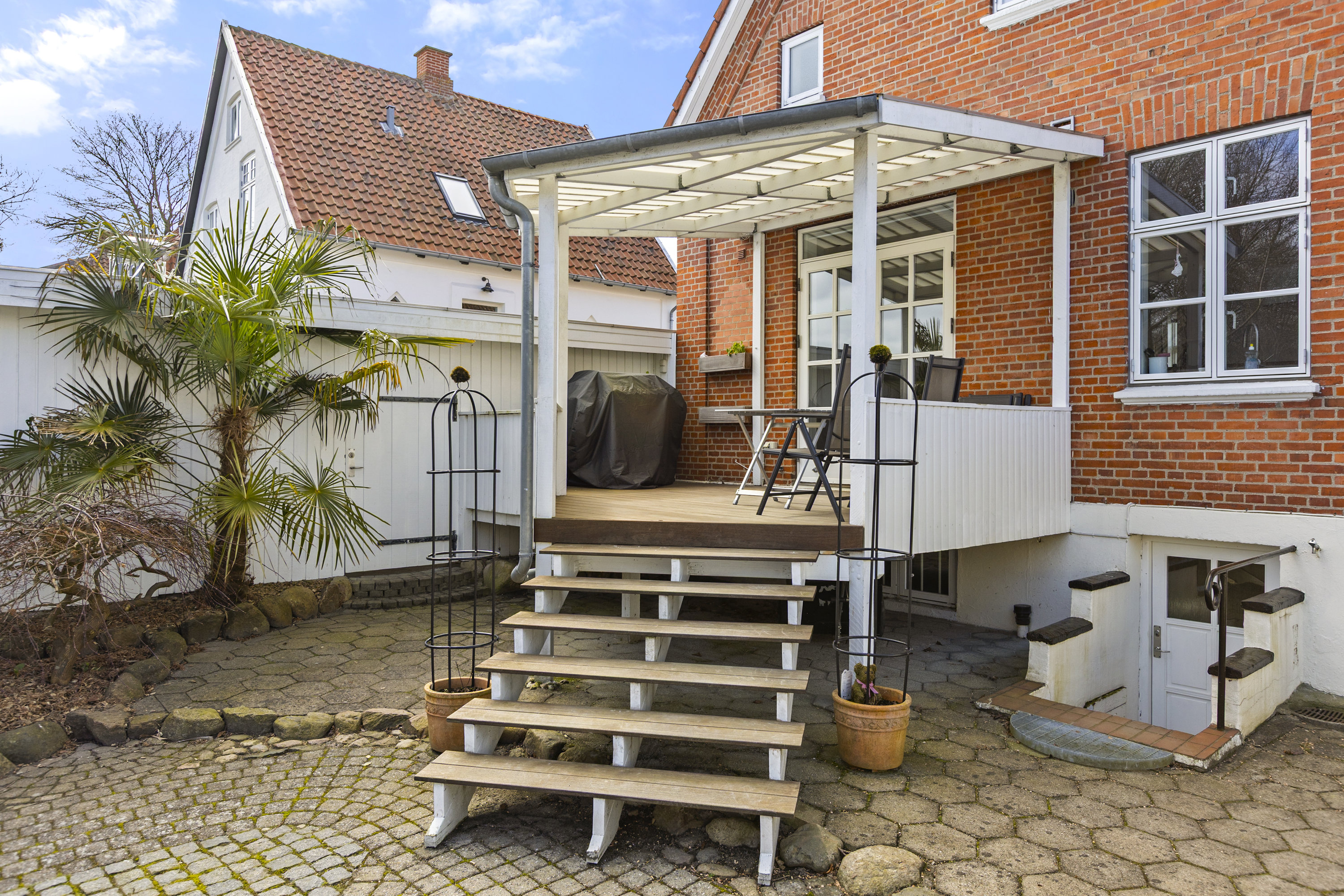 Fremhævet overdækket terrasse billede i fuldskærmstilstand. Billede af Valbyvej 40, 4200 Slagelse