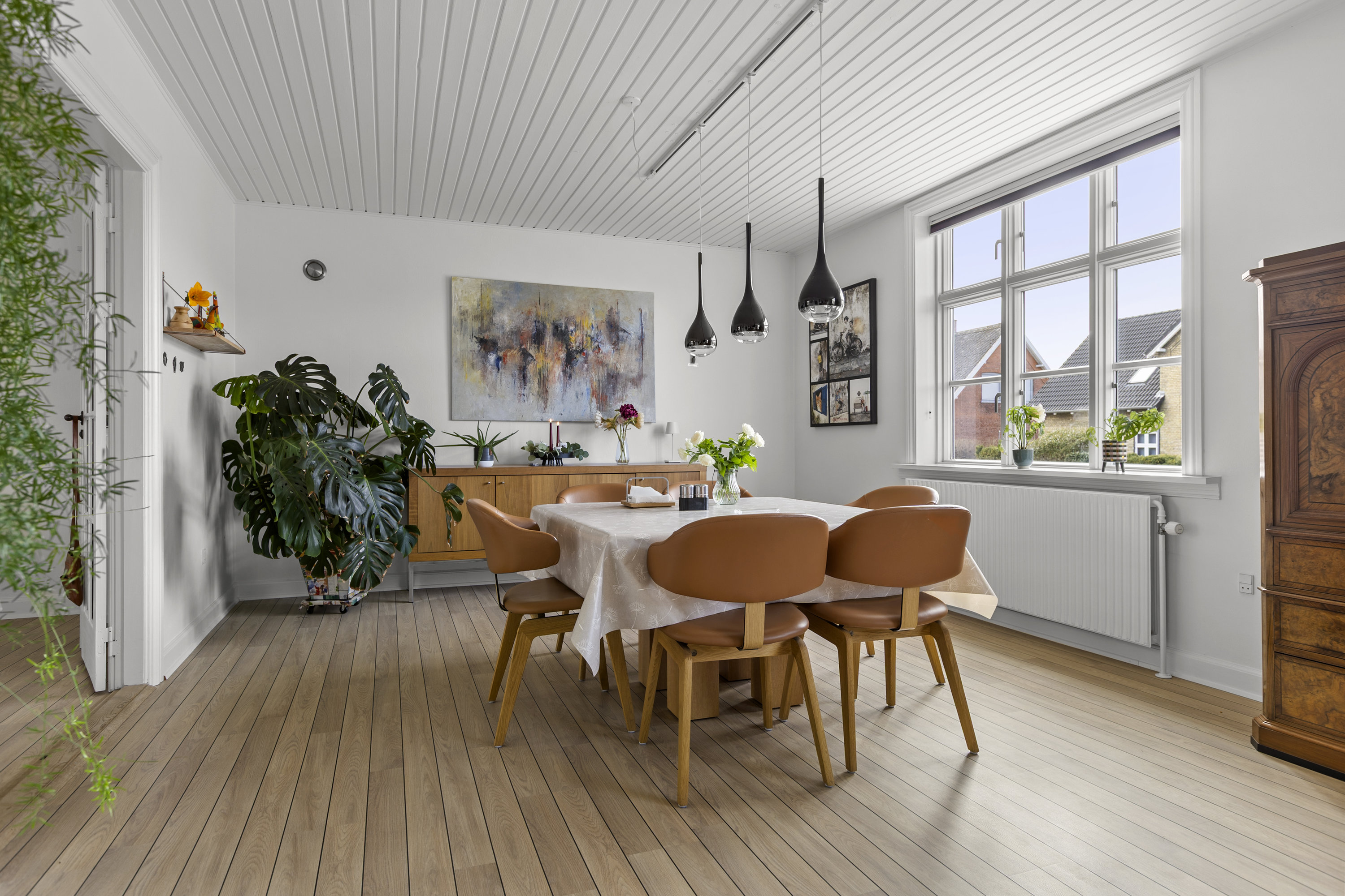 Fremhævet stue billede i fuldskærmstilstand. Billede af Valbyvej 40, 4200 Slagelse