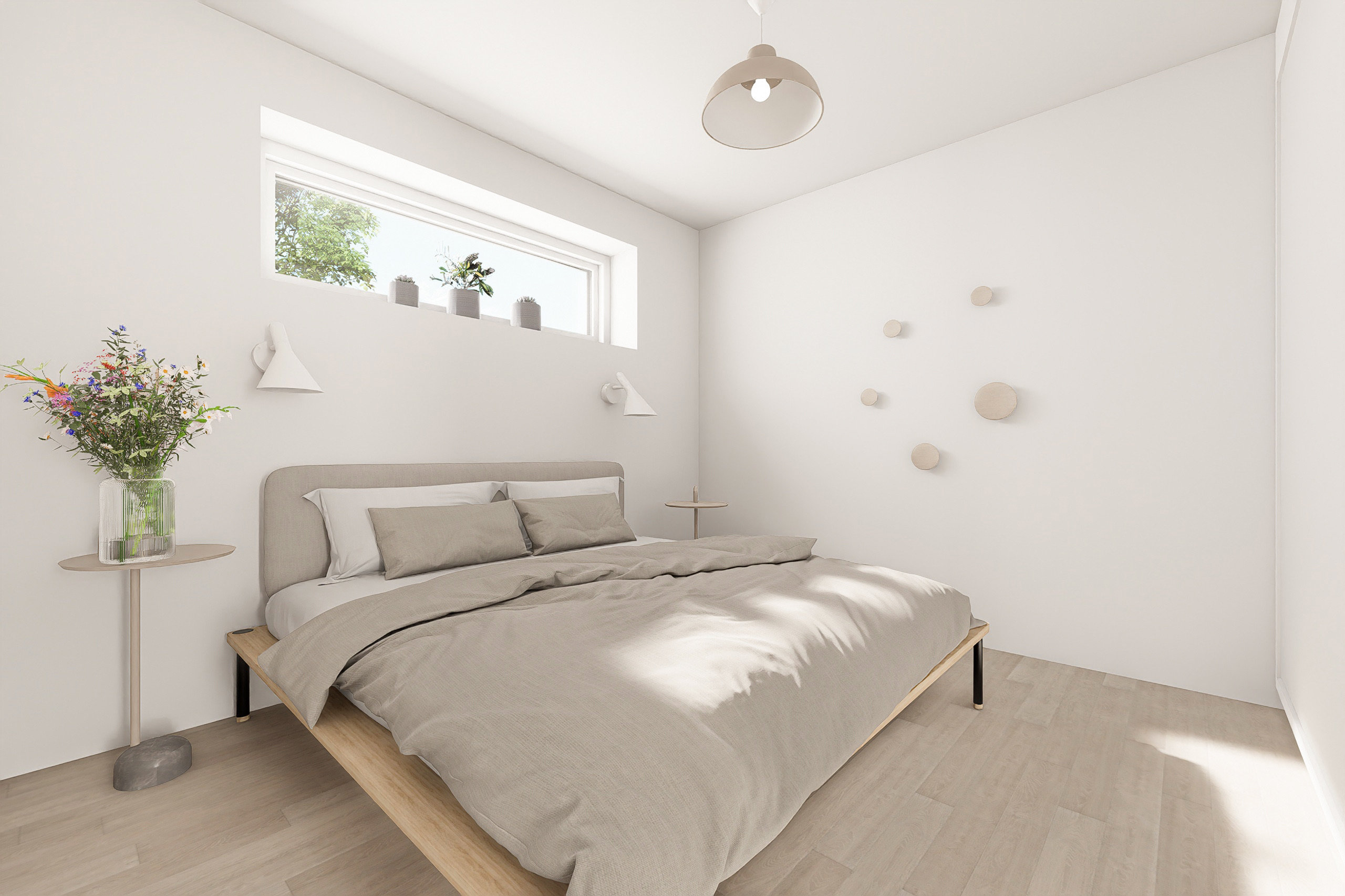 Fremhævet soveværelse billede i fuldskærmstilstand. Billede af Østervænget 5, Hasmark, 5450 Otterup