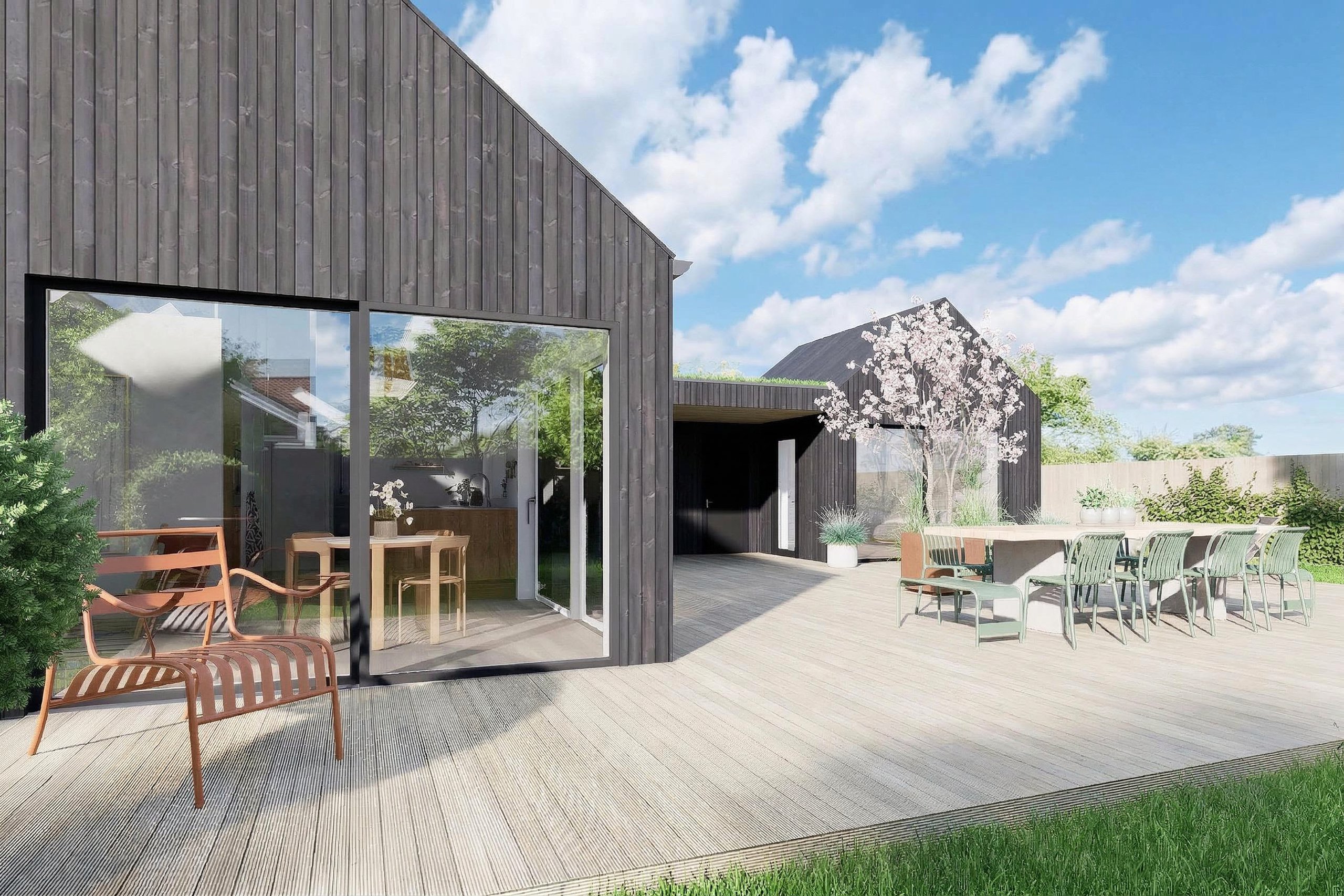 Fremhævet sommerhuset billede i fuldskærmstilstand. Billede af Østervænget 5, Hasmark, 5450 Otterup