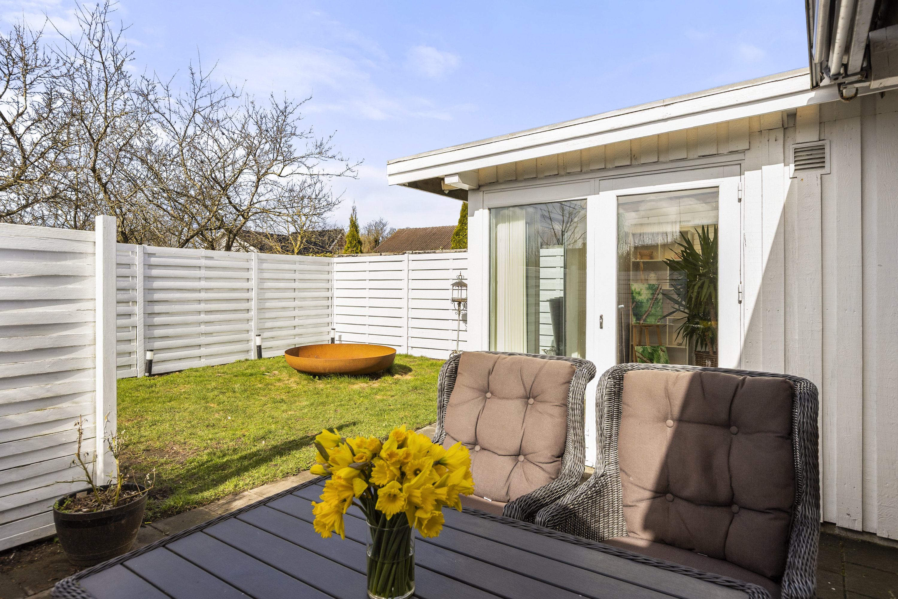 Fremhævet terrasse billede i fuldskærmstilstand. Billede af Sønderås 67F, 4200 Slagelse