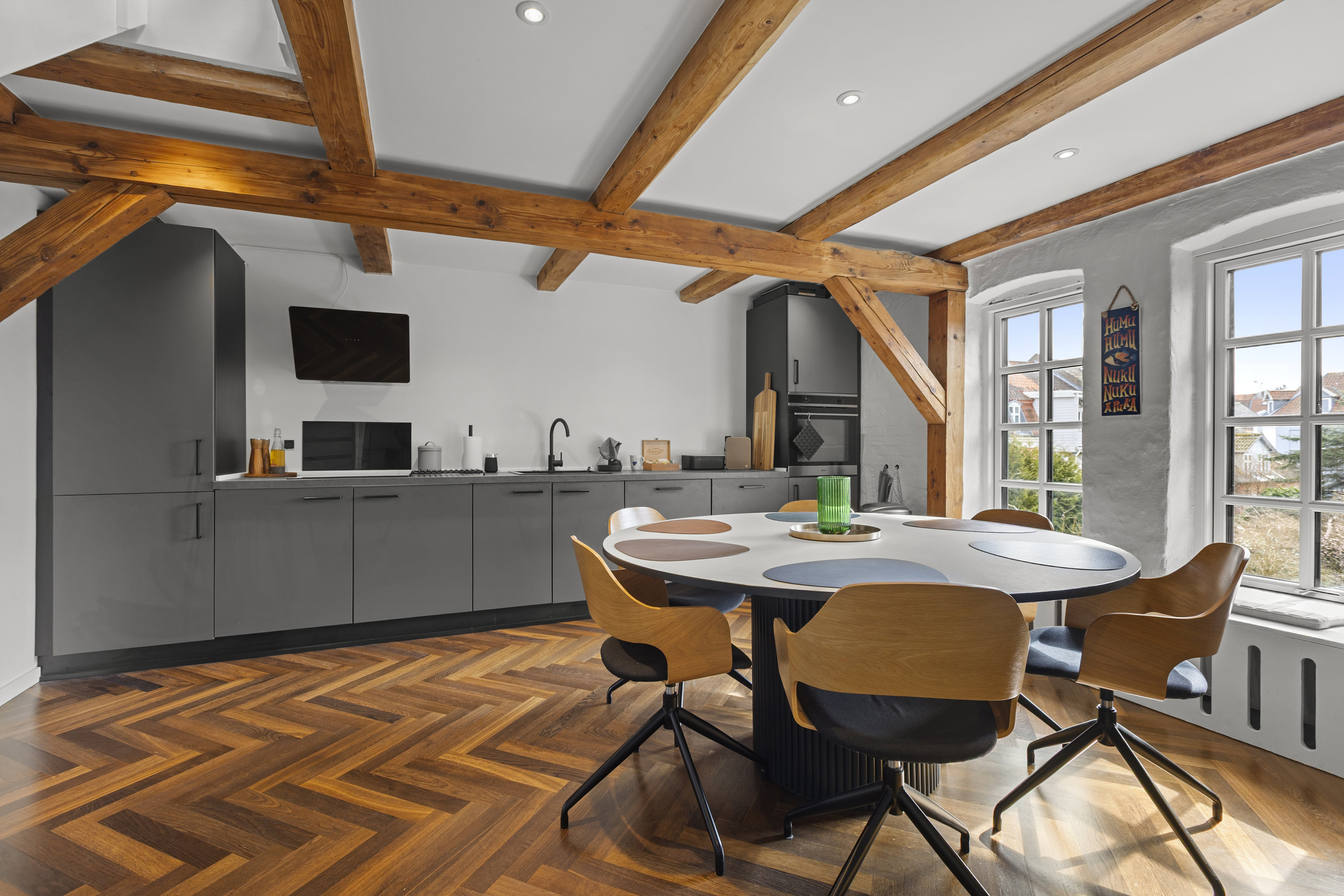 Miniaturebillede 1: køkken. Billede af Sdr.Stationsvej 25, 2. th., 4200 Slagelse