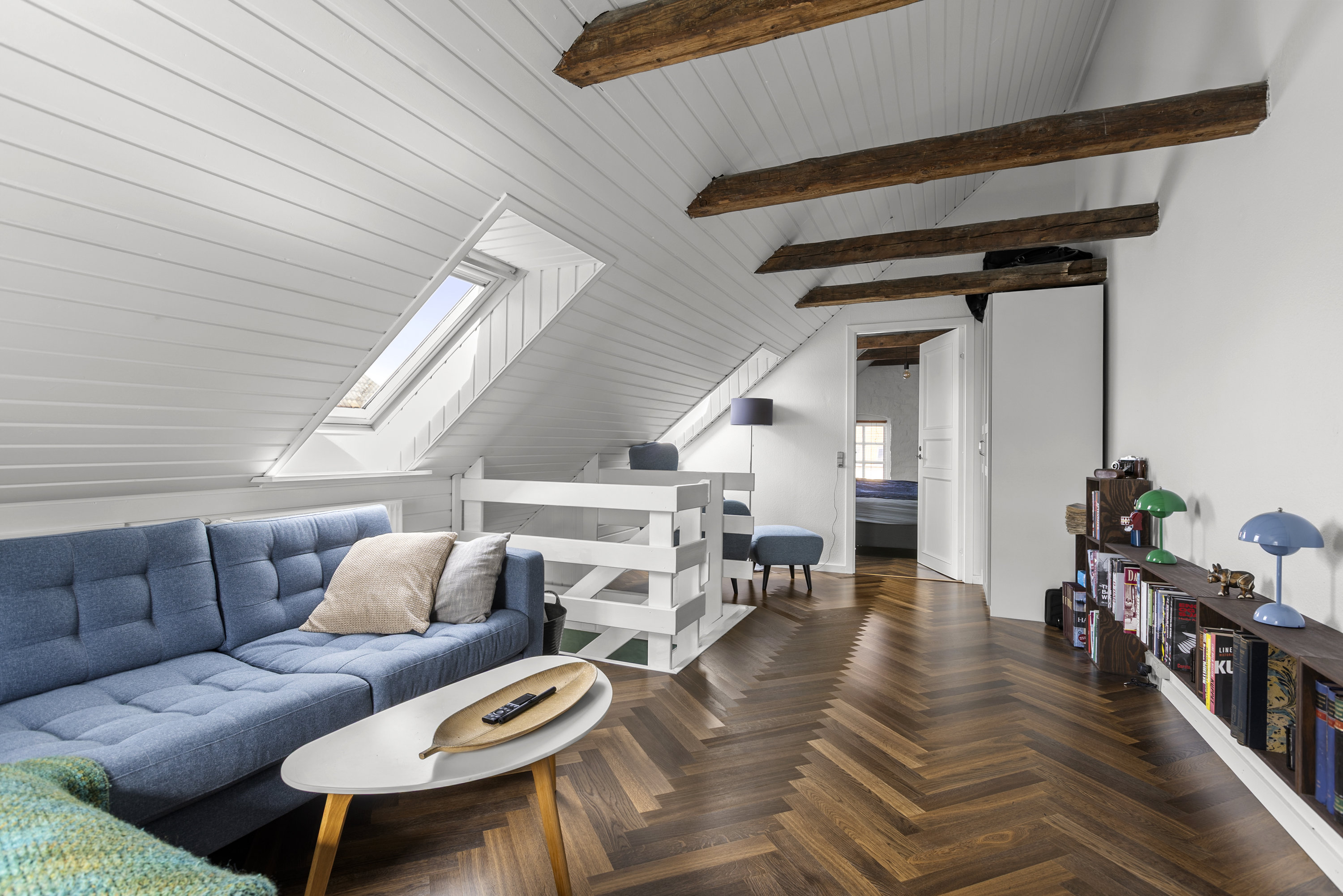 Fremhævet stue billede i fuldskærmstilstand. Billede af Sdr.Stationsvej 25, 2. th., 4200 Slagelse