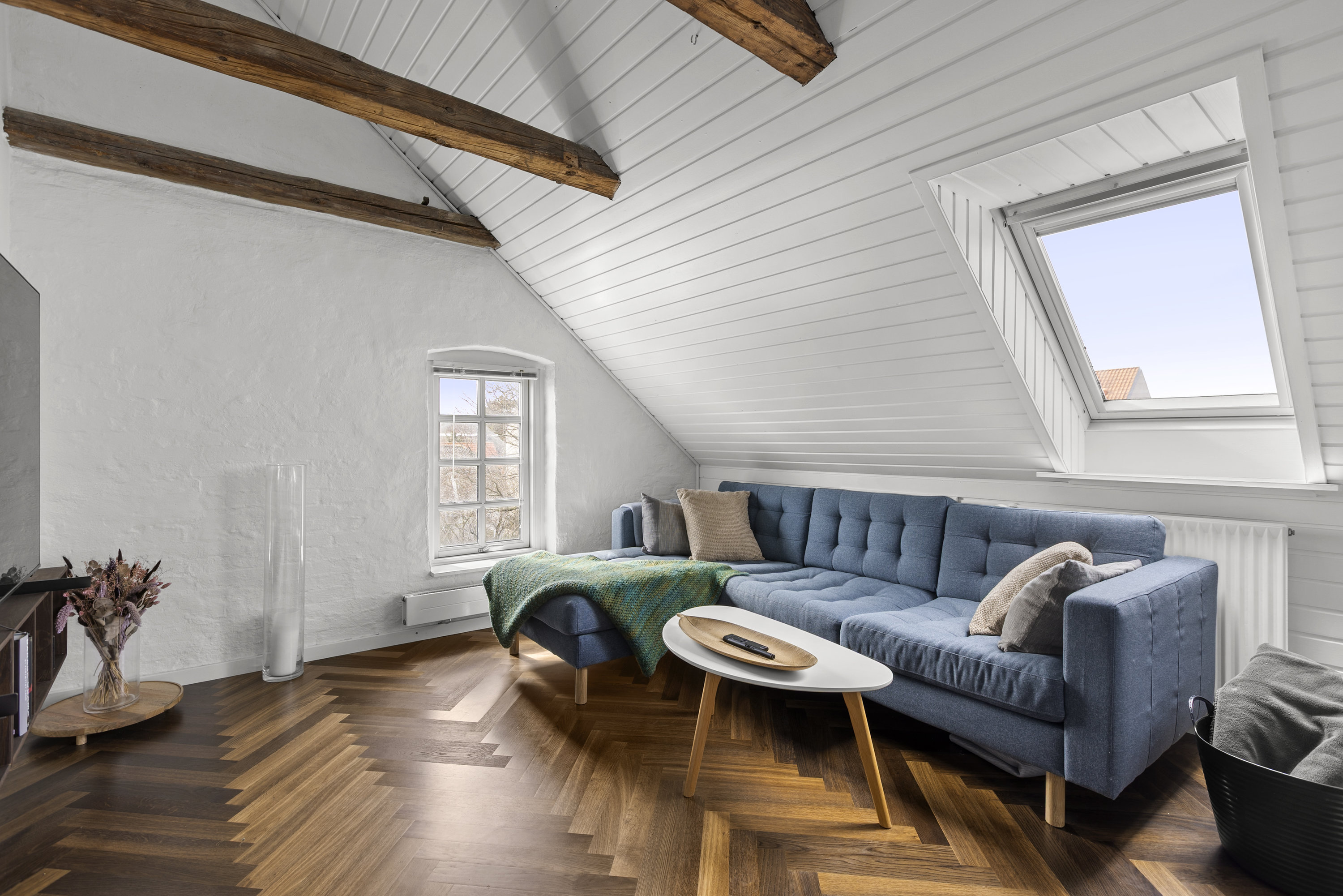 Fremhævet stue billede i fuldskærmstilstand. Billede af Sdr.Stationsvej 25, 2. th., 4200 Slagelse