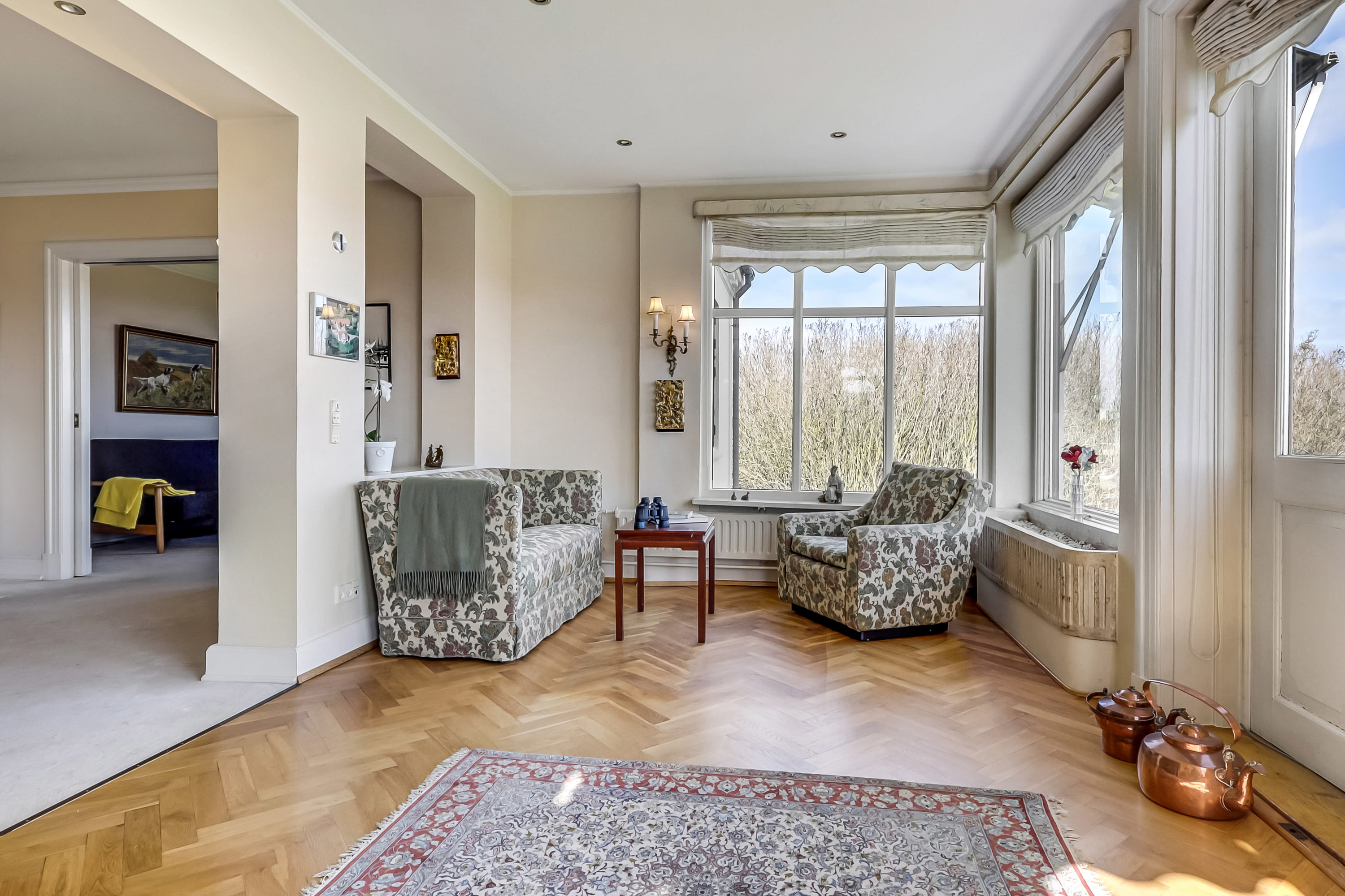 Fremhævet stue billede i fuldskærmstilstand. Billede af Thorsengs Alle 12, Tåsinge, 5700 Svendborg