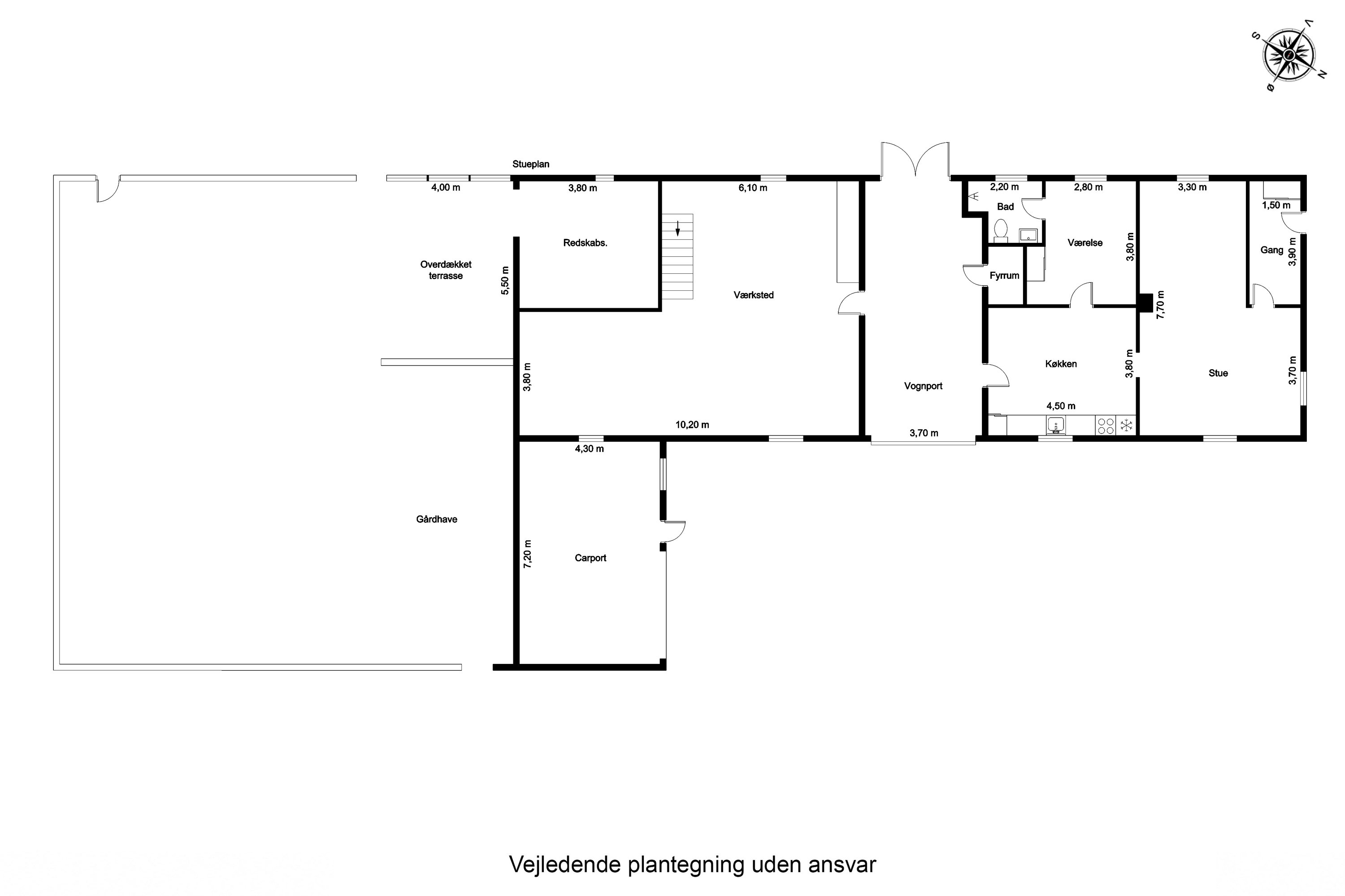 Plantegninger billede af Thorsengs Alle 12, Tåsinge, 5700 Svendborg