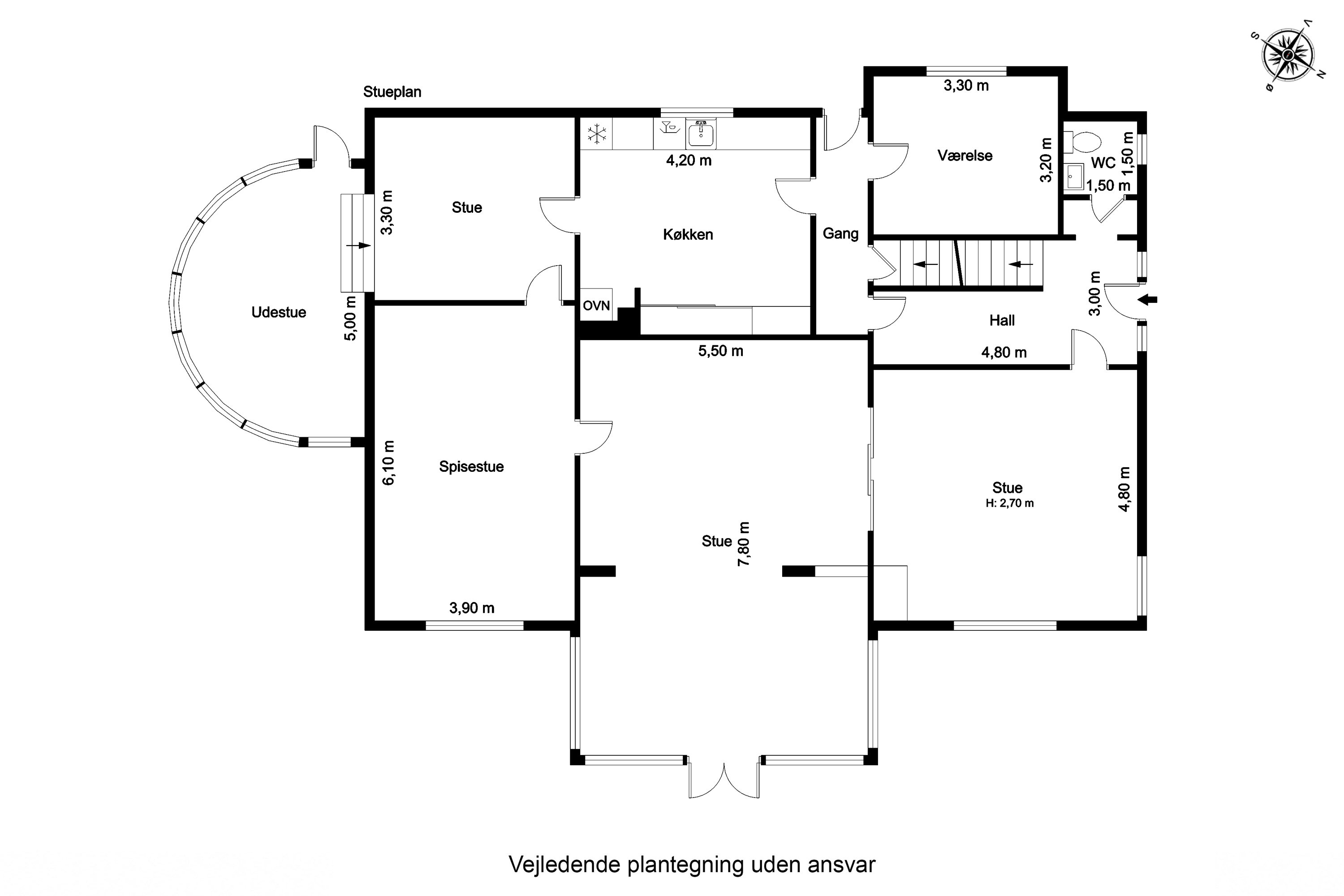 Plantegninger billede af Thorsengs Alle 12, Tåsinge, 5700 Svendborg