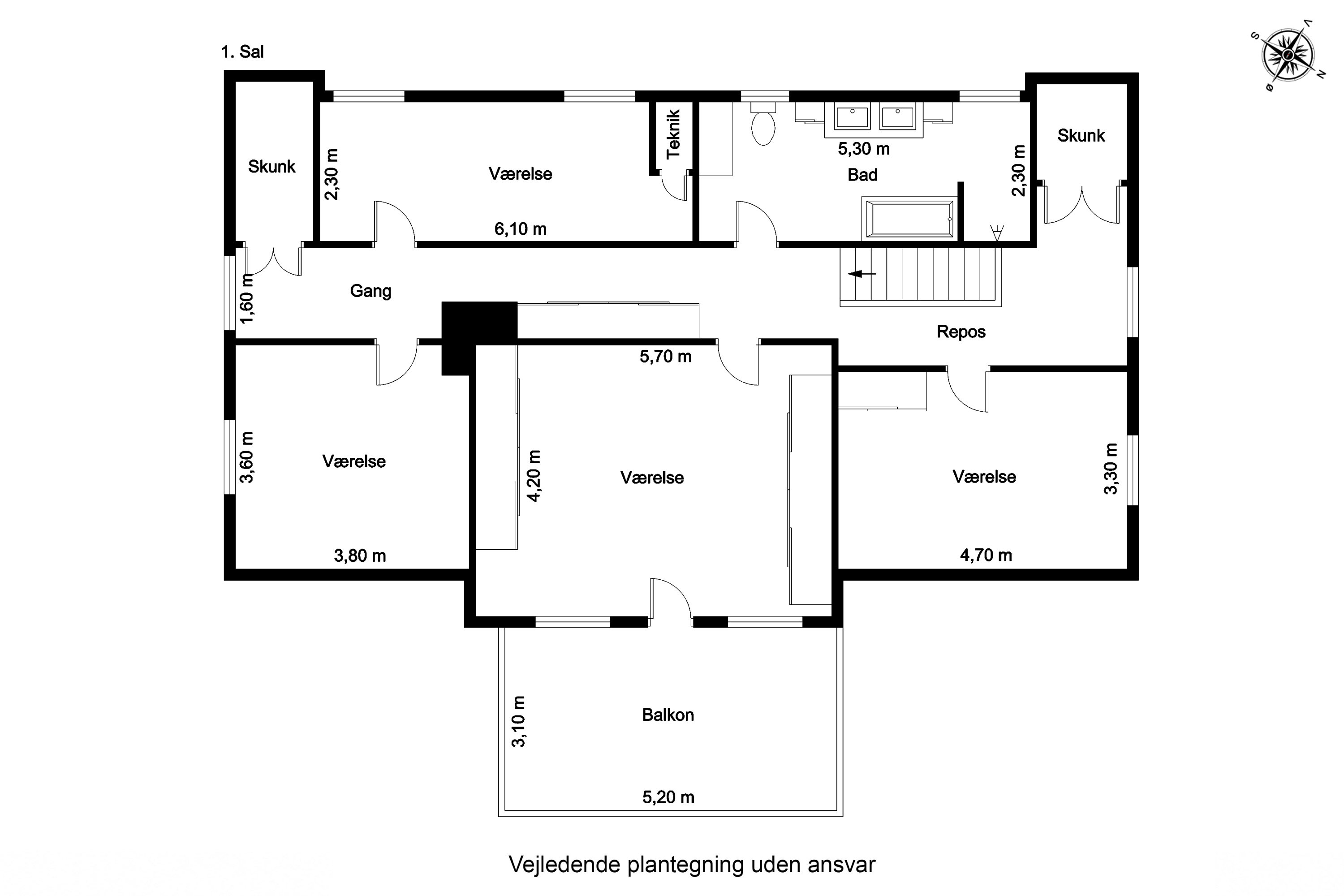 Plantegninger billede af Thorsengs Alle 12, Tåsinge, 5700 Svendborg