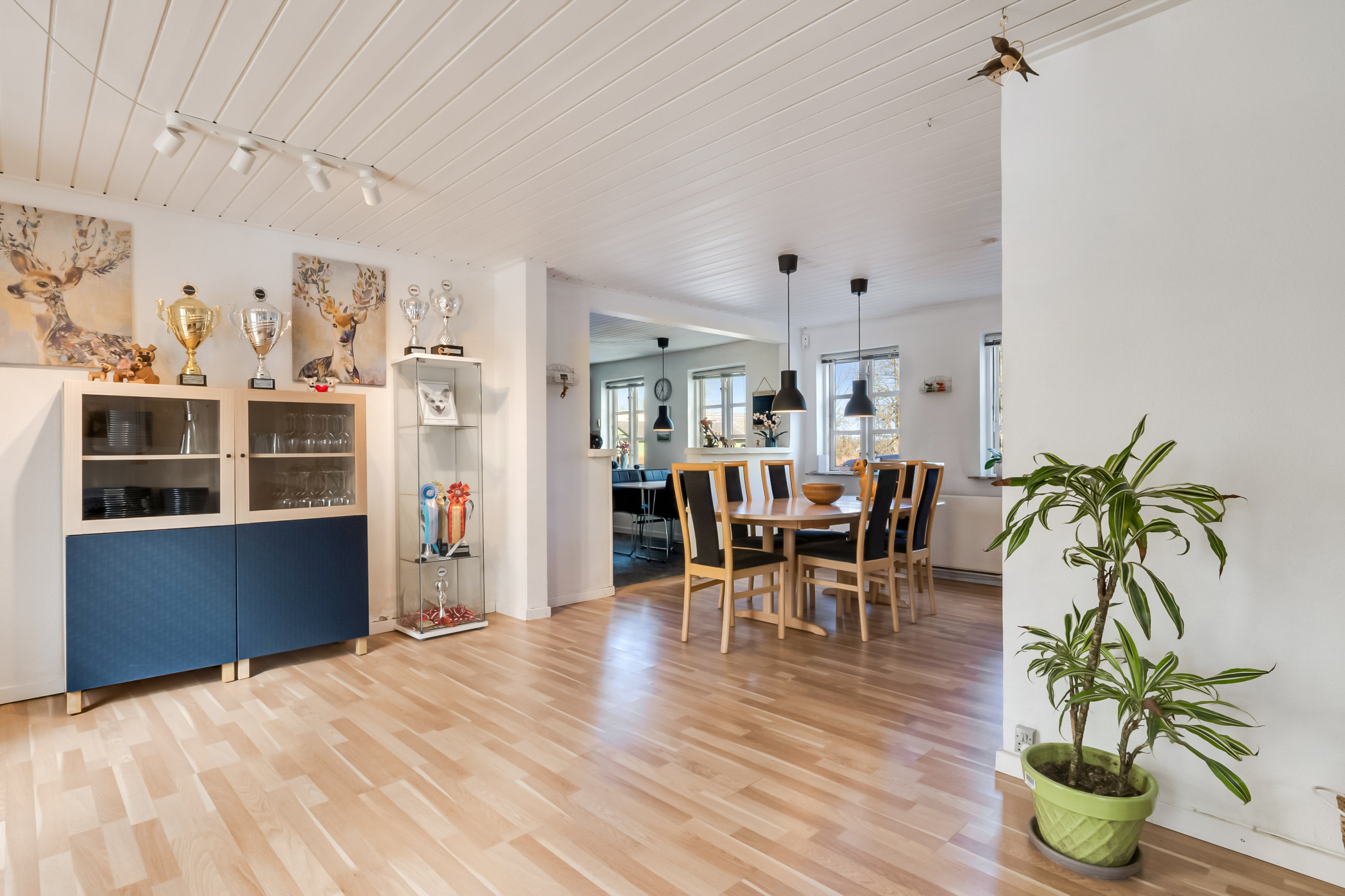 Fremhævet spisestue billede i fuldskærmstilstand. Billede af Bues Gyde 5, Bubbel, 5592 Ejby