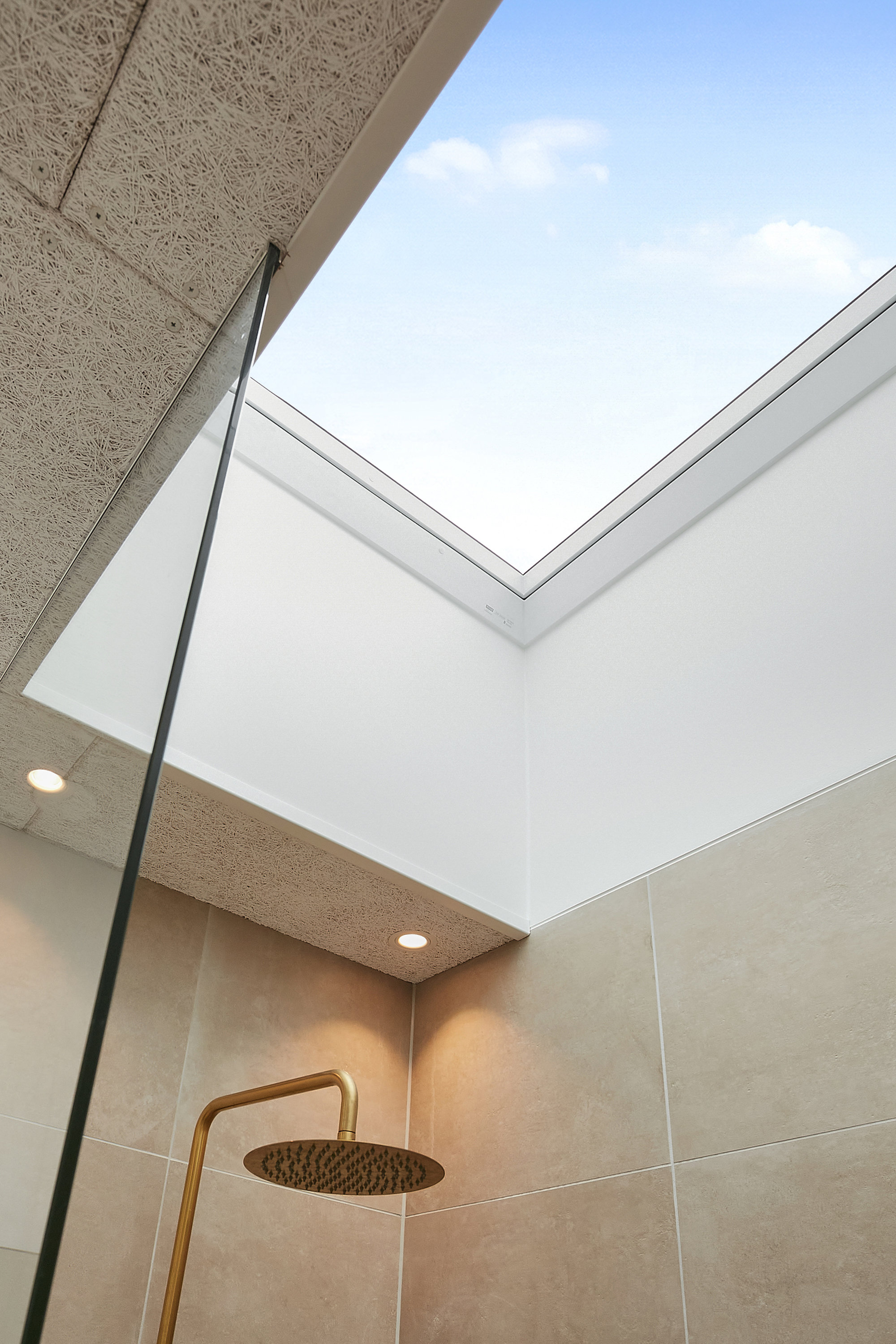 Fremhævet detalje - badeværelse billede i fuldskærmstilstand. Billede af Ørskovbæk Parken 30, 8732 Hovedgård