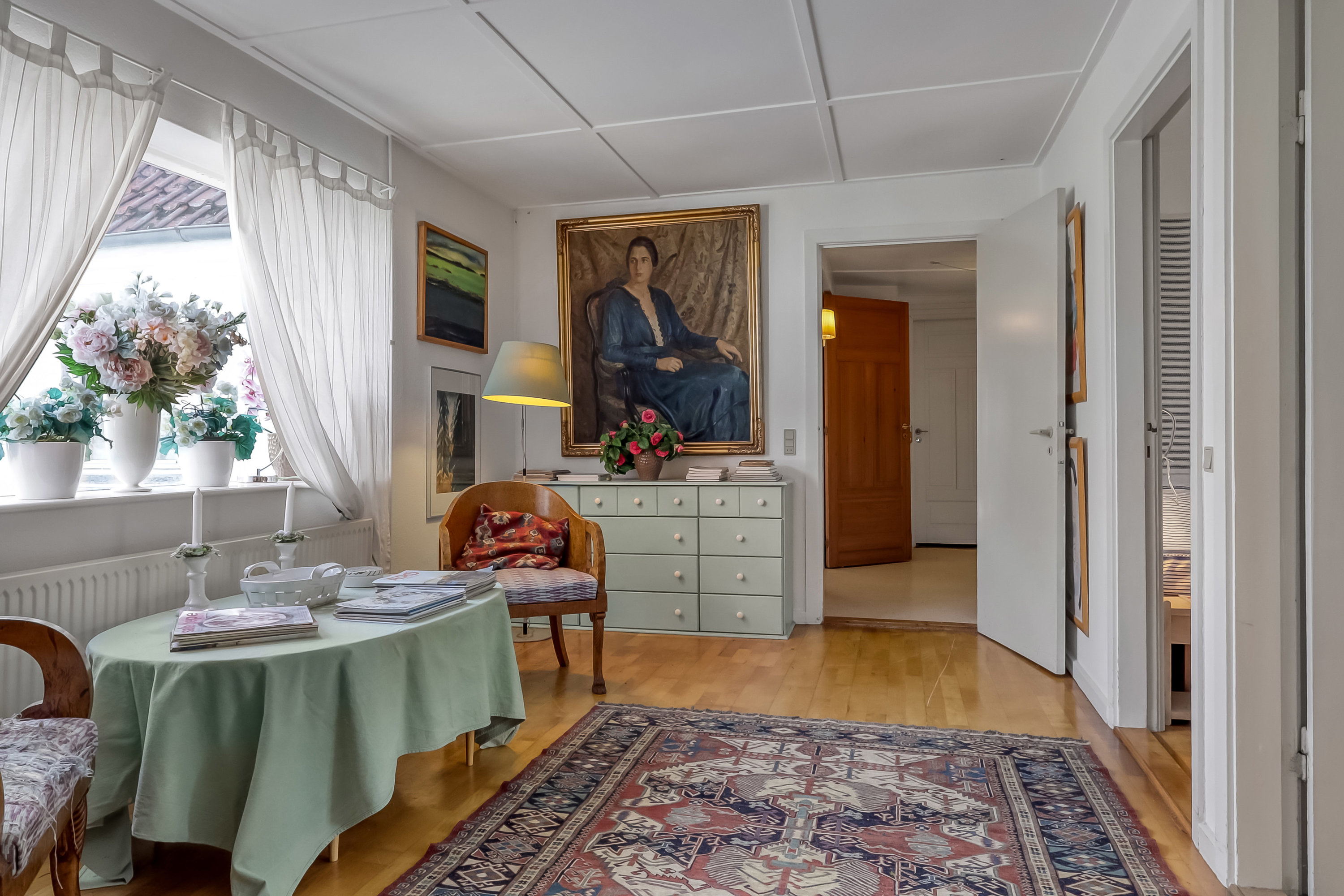 Fremhævet stue billede i fuldskærmstilstand. Billede af Risemarksvej 4, 5970 Ærøskøbing