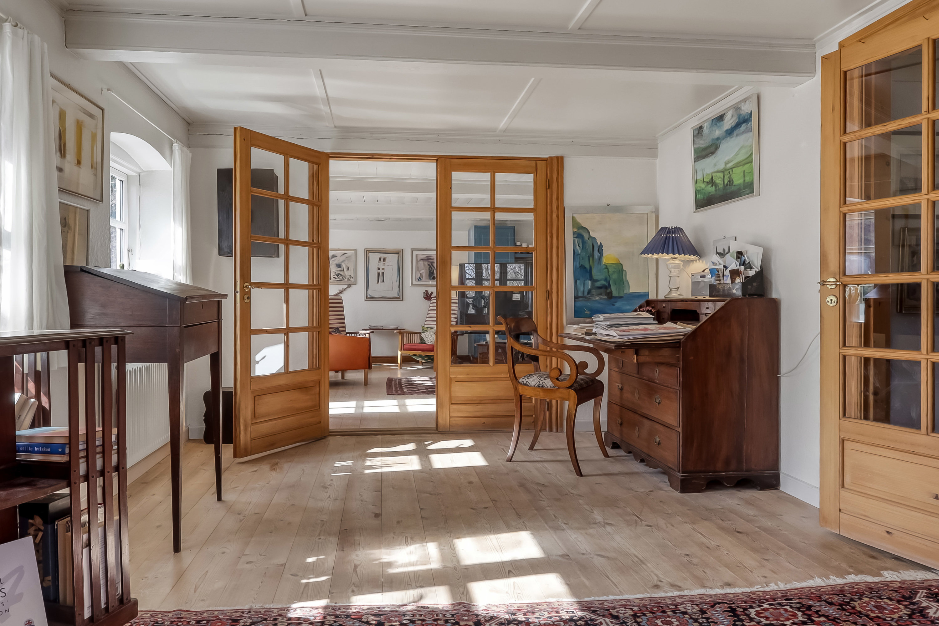 Fremhævet stue billede i fuldskærmstilstand. Billede af Risemarksvej 4, 5970 Ærøskøbing