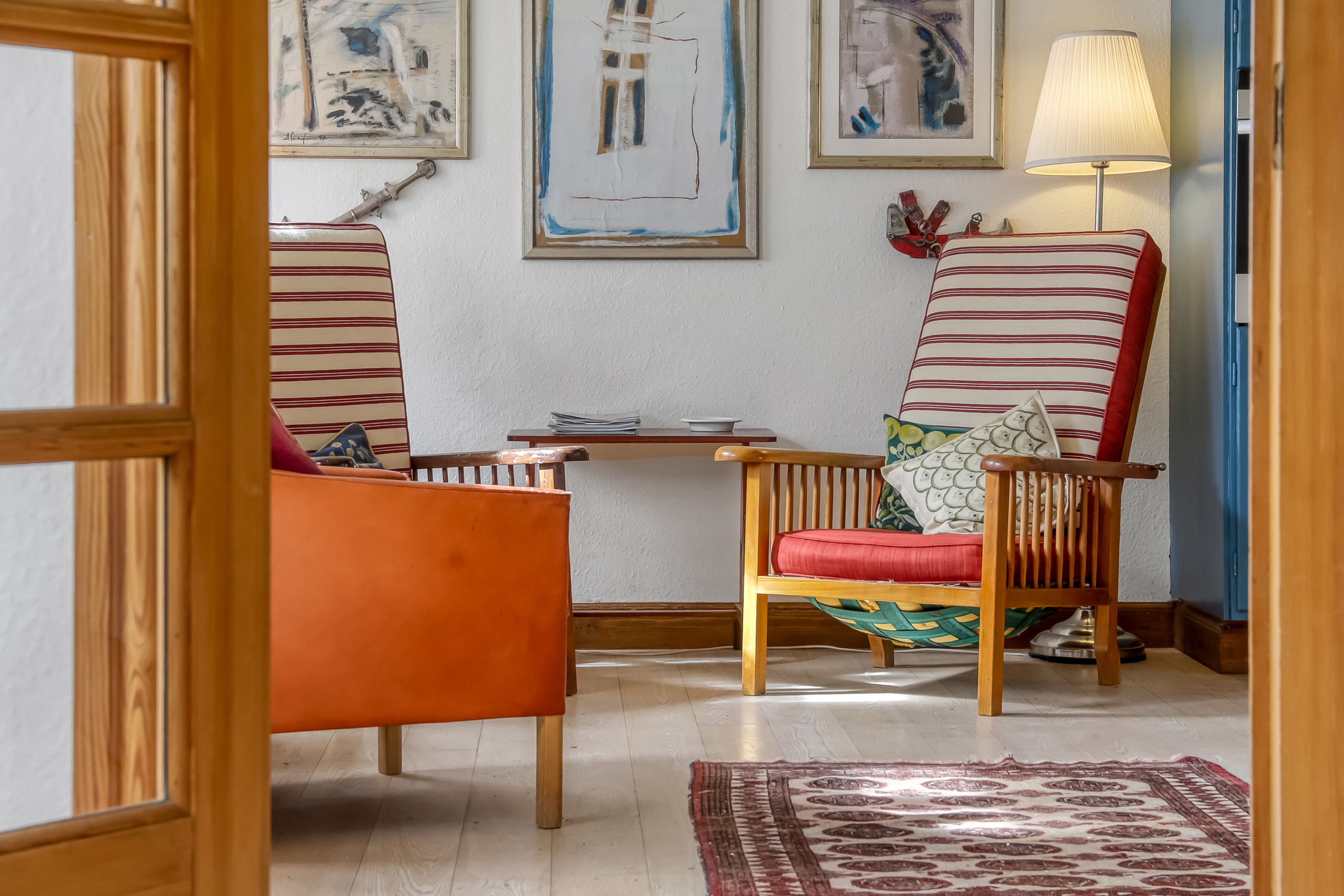 Fremhævet stue billede i fuldskærmstilstand. Billede af Risemarksvej 4, 5970 Ærøskøbing