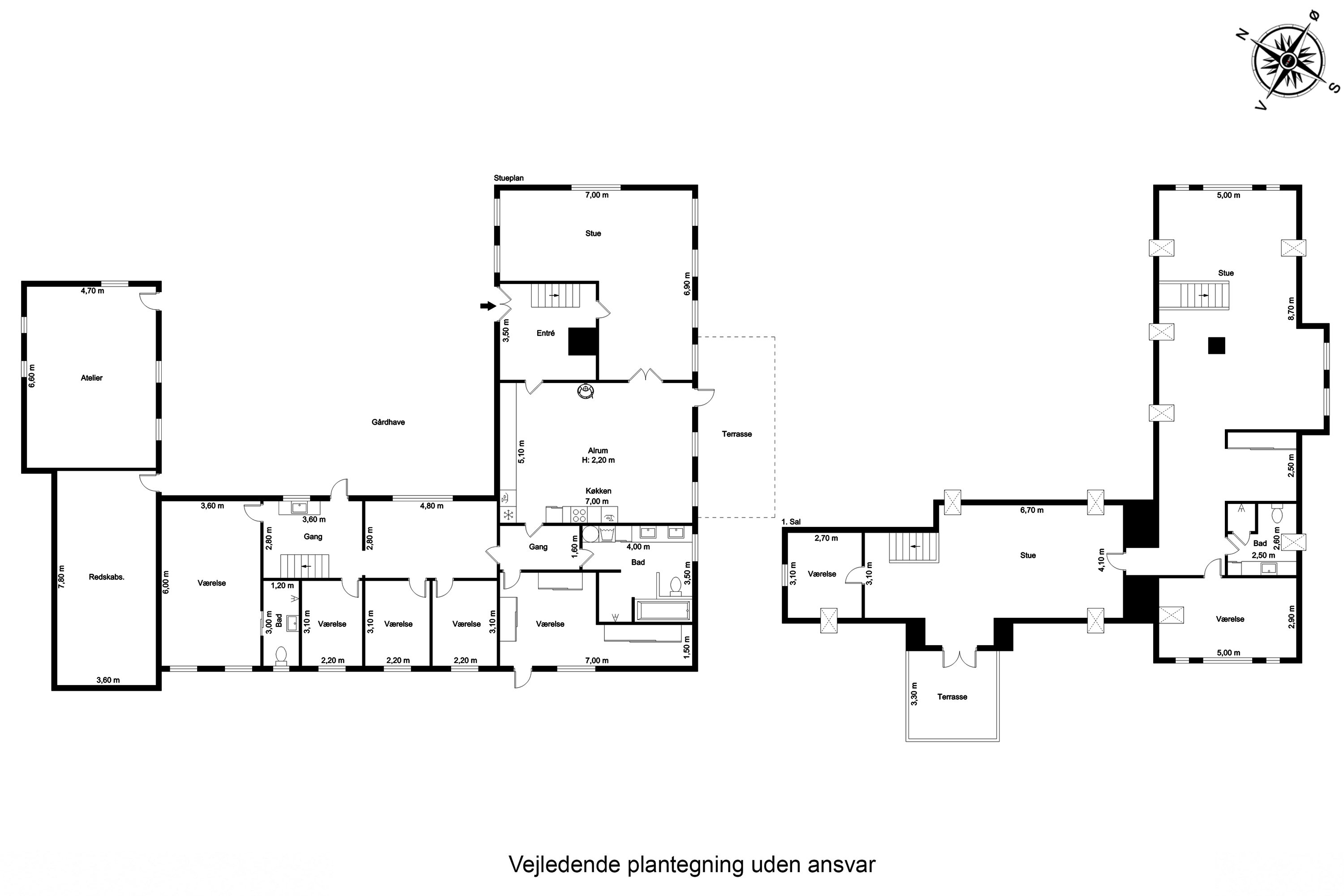 Plantegninger billede af Risemarksvej 4, 5970 Ærøskøbing