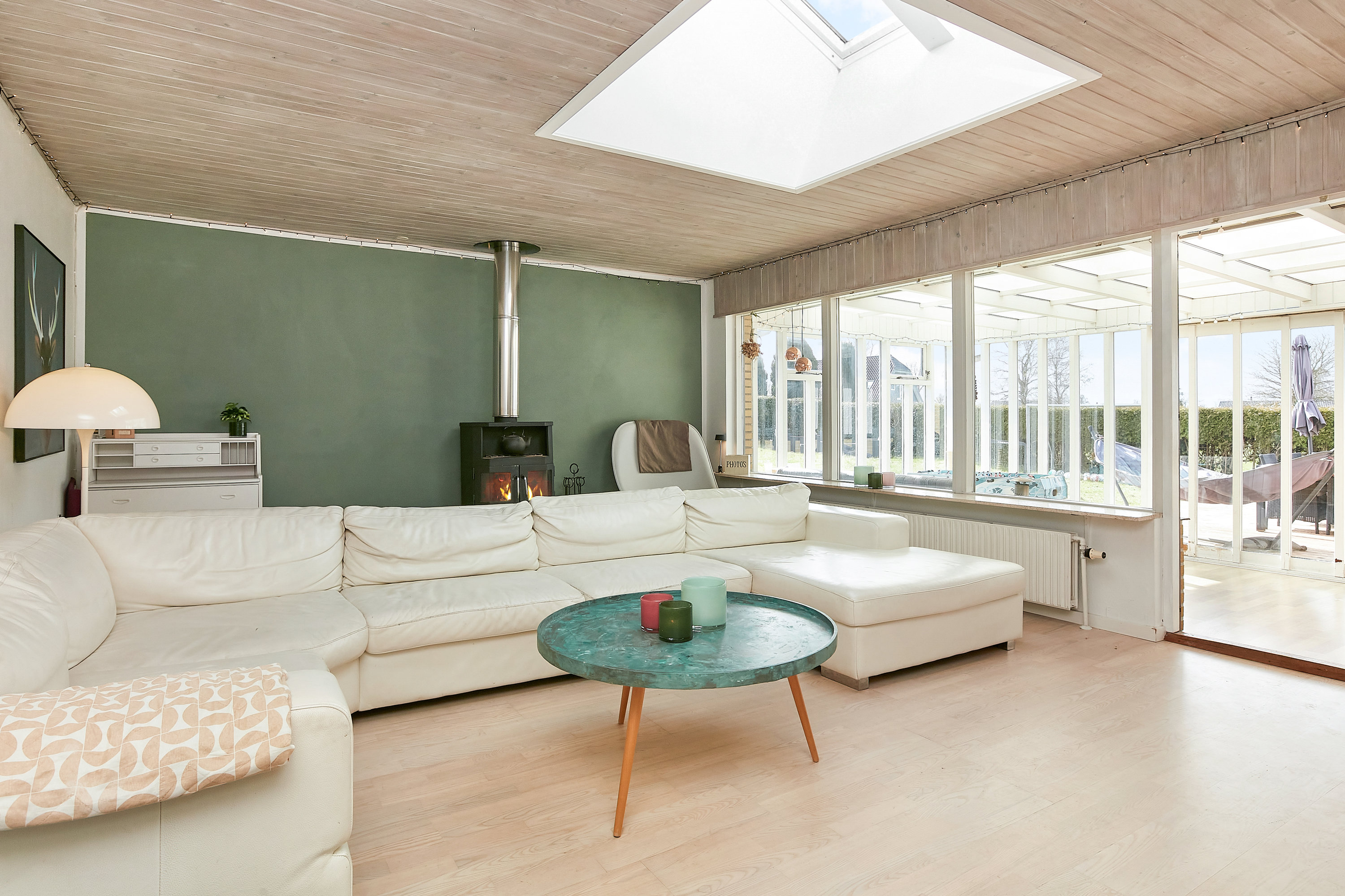 Fremhævet stue billede i fuldskærmstilstand. Billede af Valmuevej 20, Tyrsted, 8700 Horsens