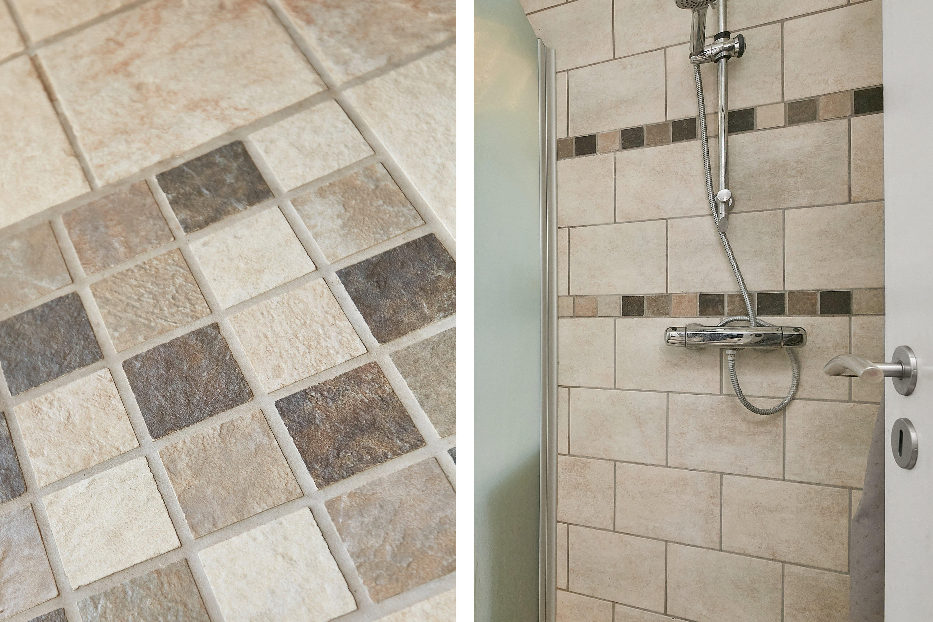 Fremhævet detaljer - badeværelse billede i fuldskærmstilstand. Billede af Valmuevej 20, Tyrsted, 8700 Horsens