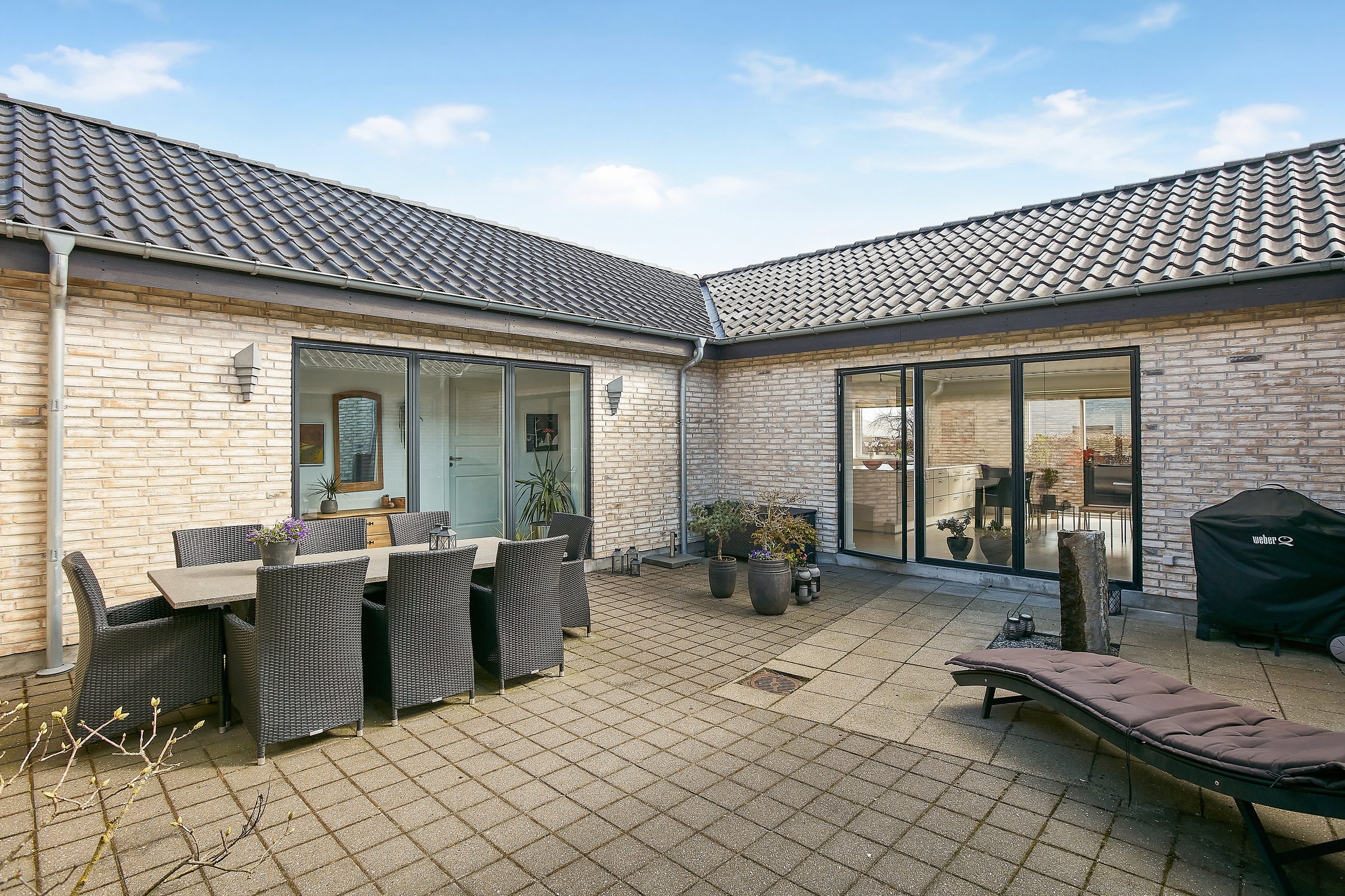 Fremhævet atriumgård billede i fuldskærmstilstand. Billede af Gl Egebjergvej 26C, Egebjerg, 8700 Horsens