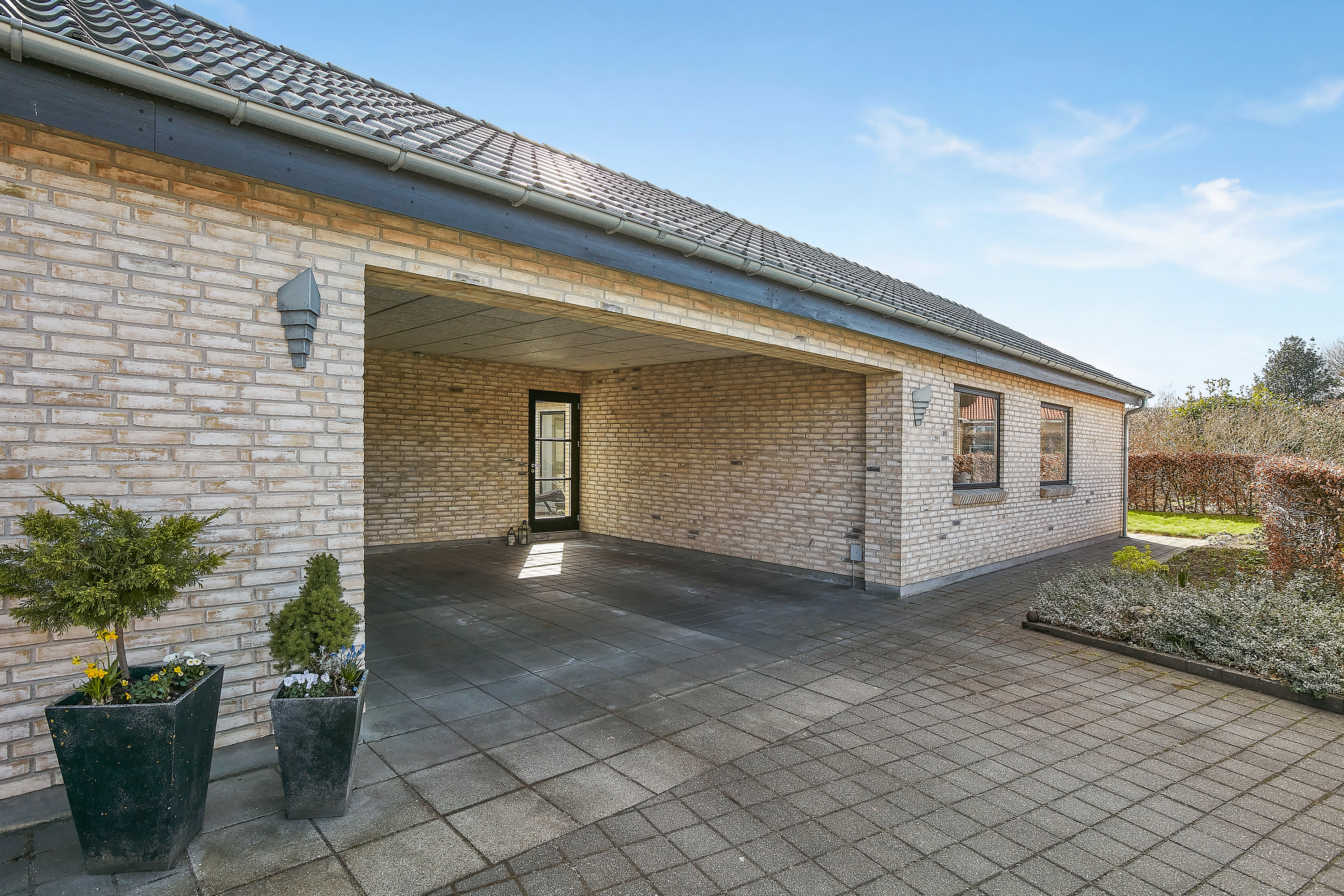 Fremhævet facade fra vejen billede i fuldskærmstilstand. Billede af Gl Egebjergvej 26C, Egebjerg, 8700 Horsens