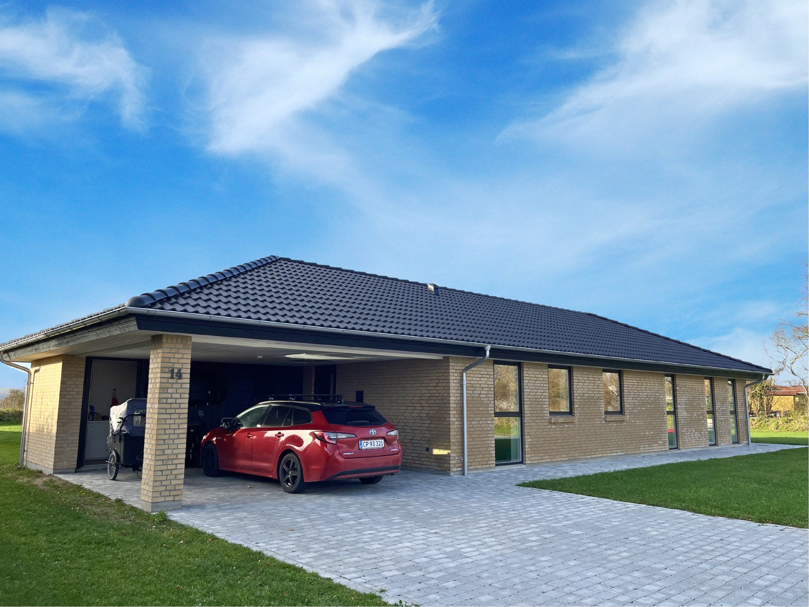 Fremhævet  billede i fuldskærmstilstand. Billede af Østervænget 14, Ommel, 5960 Marstal