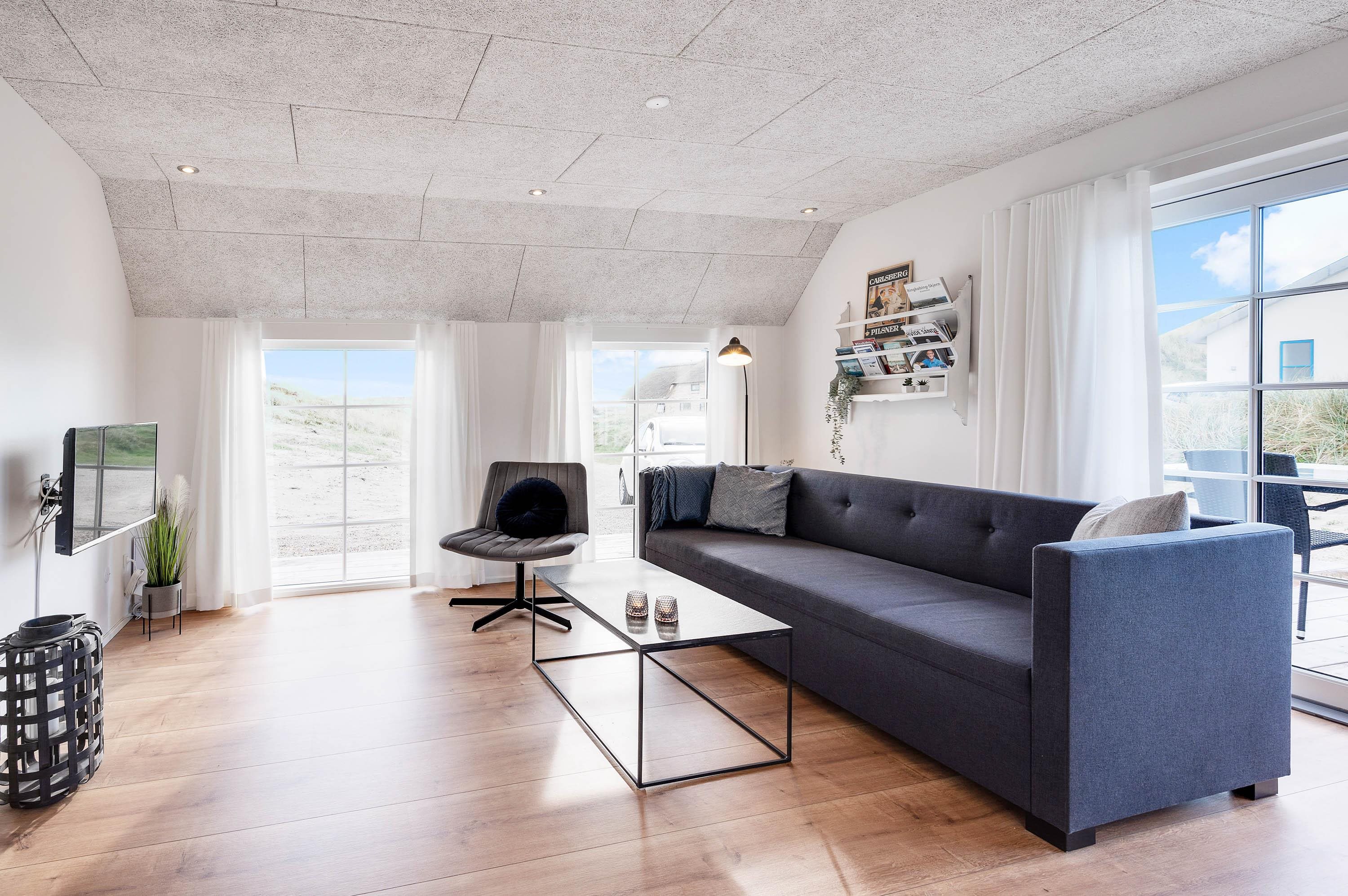 Fremhævet stue billede i fuldskærmstilstand. Billede af Nordsøvej 346, Søndervig, 6950 Ringkøbing