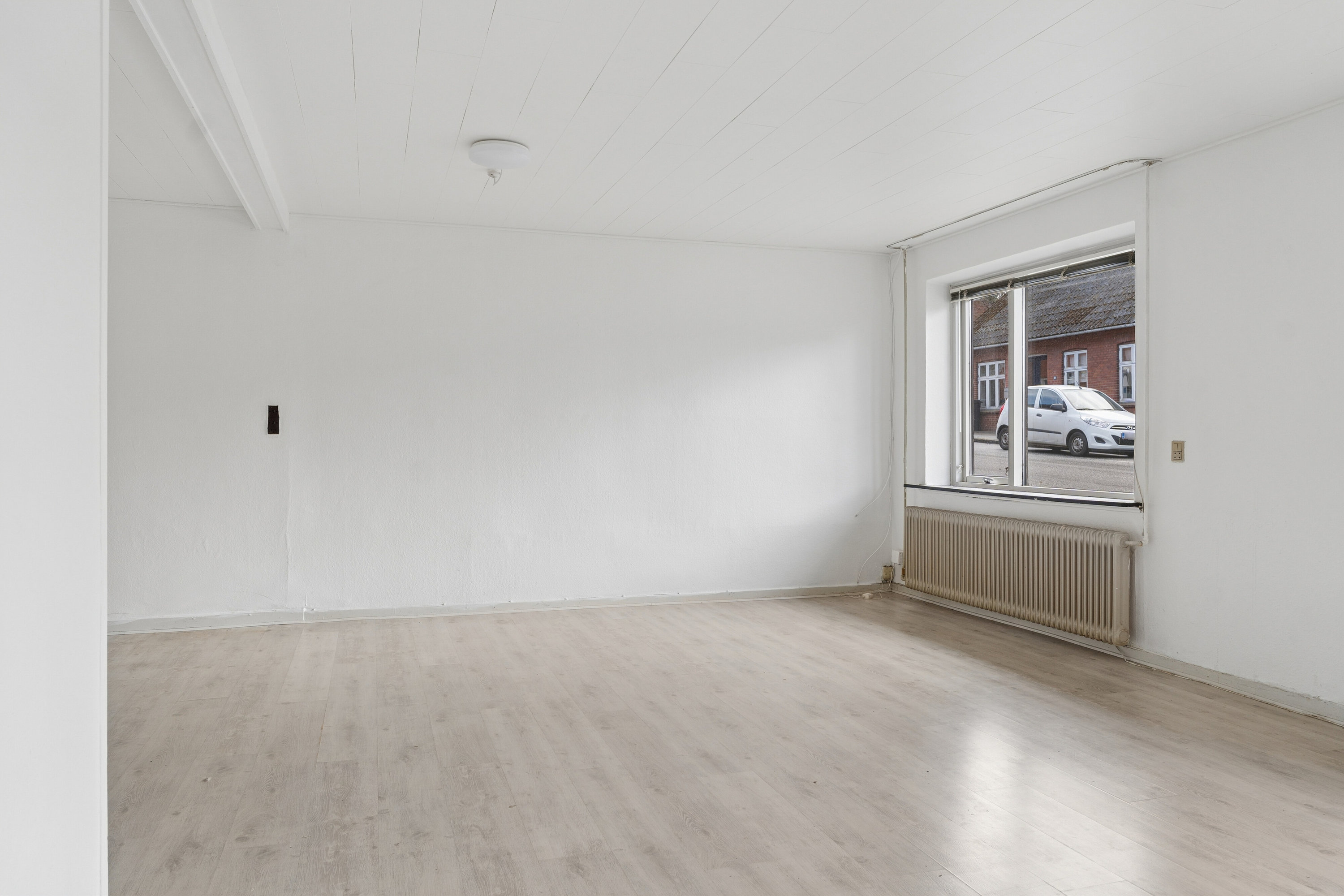 Fremhævet stue billede i fuldskærmstilstand. Billede af Vestergade 16, 6040 Egtved