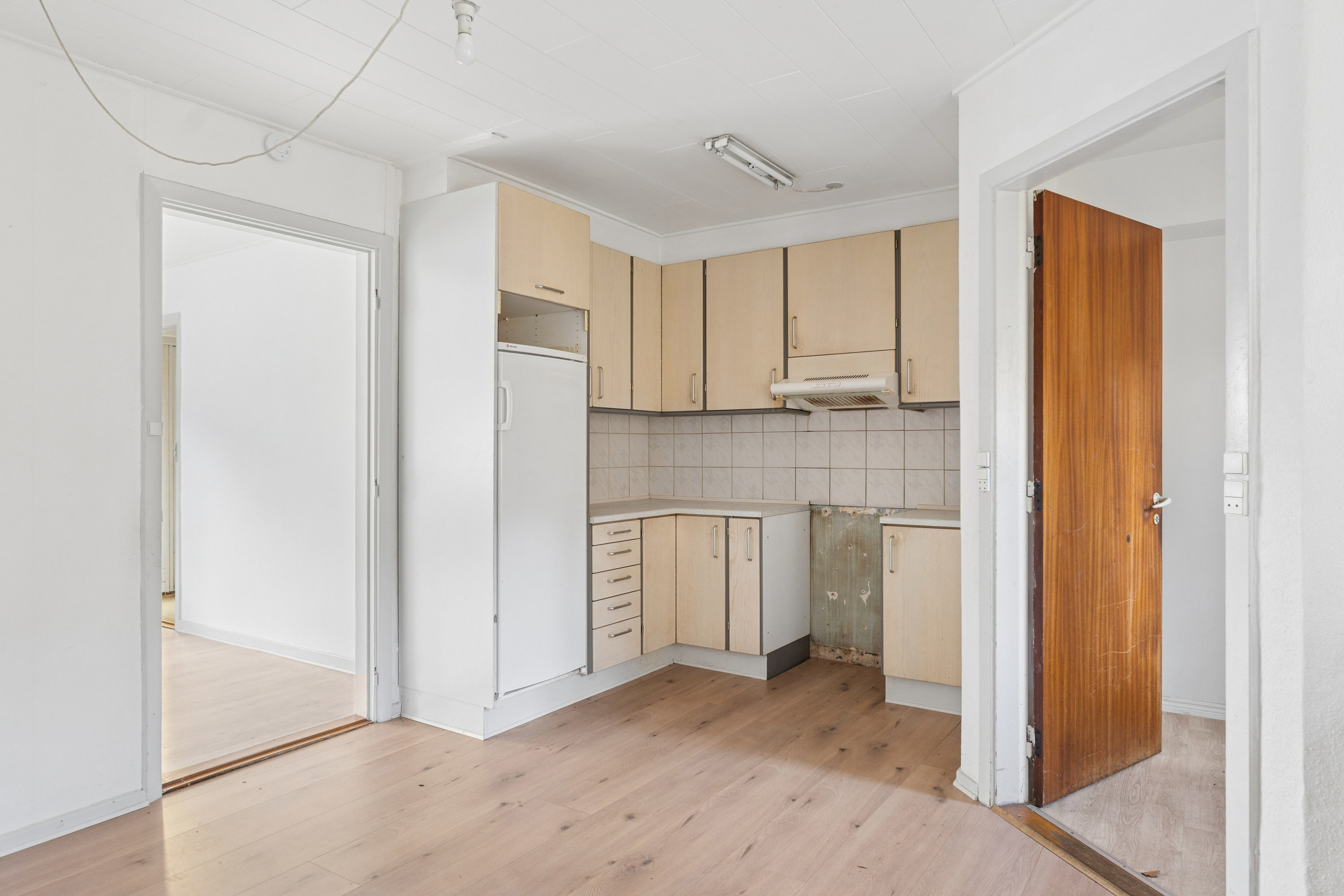 Fremhævet køkken billede i fuldskærmstilstand. Billede af Vestergade 16, 6040 Egtved