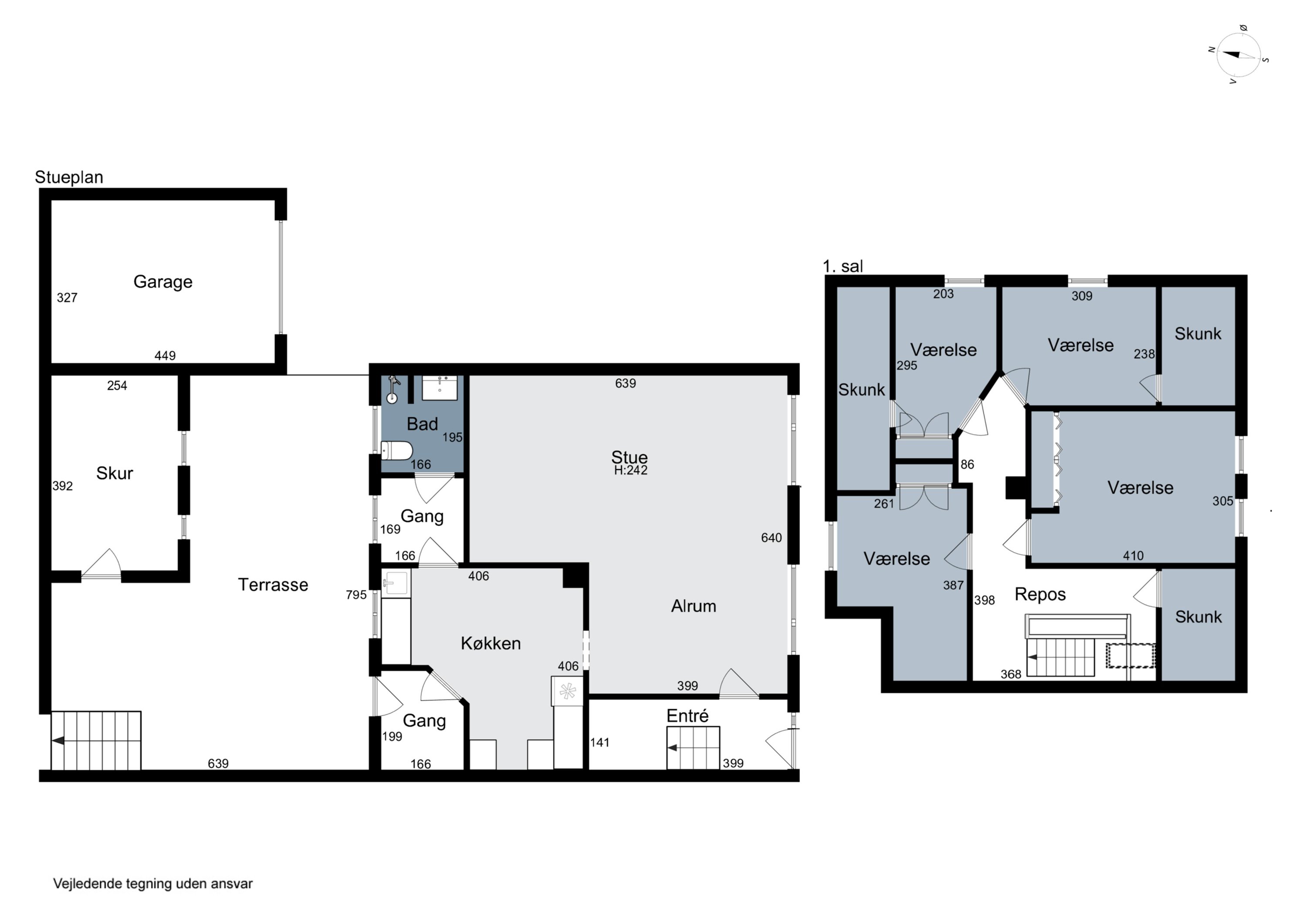 Plantegninger billede af Vestergade 16, 6040 Egtved