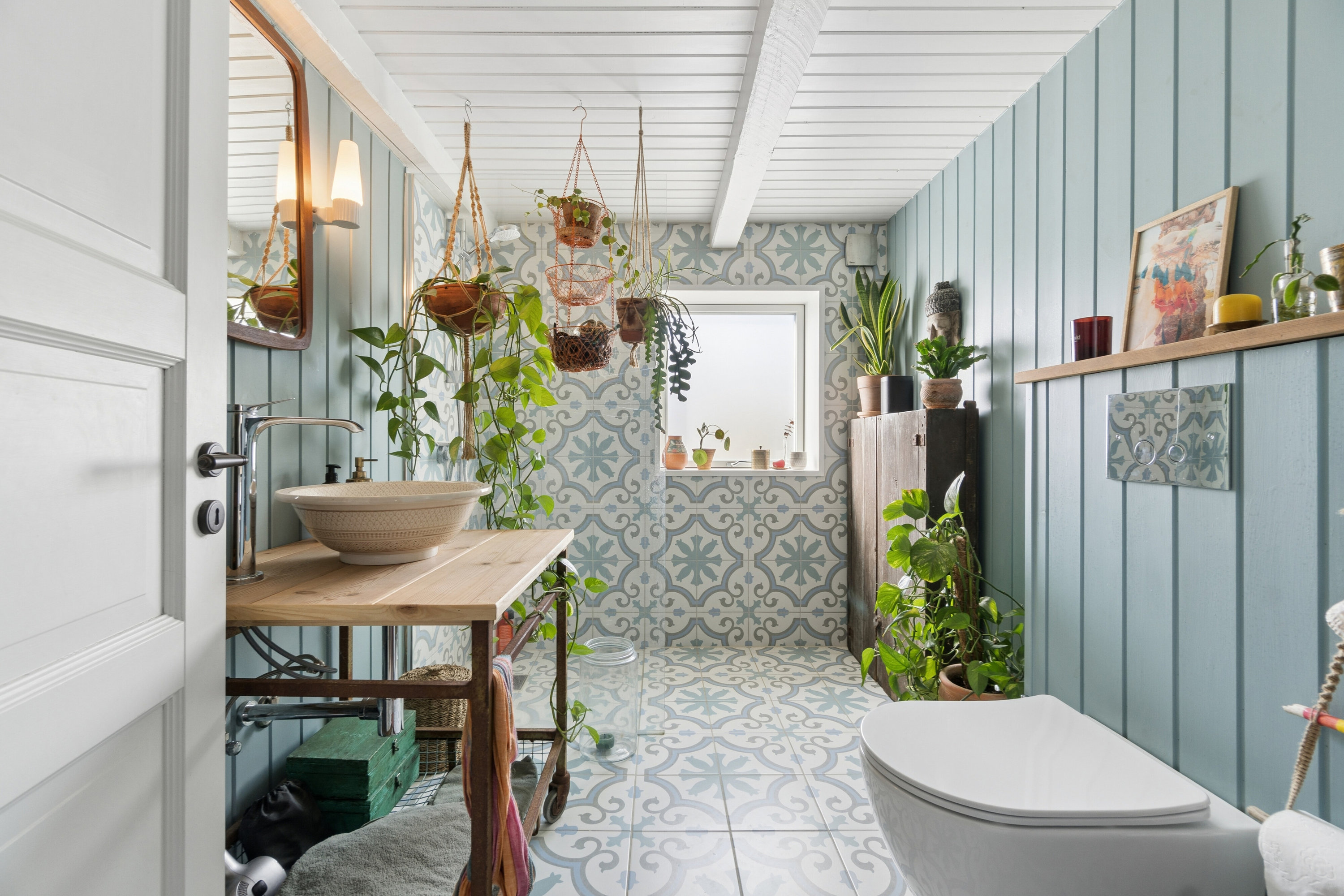 Fremhævet badeværelse billede i fuldskærmstilstand. Billede af Fiskervej 21, Vorupør, 7700 Thisted