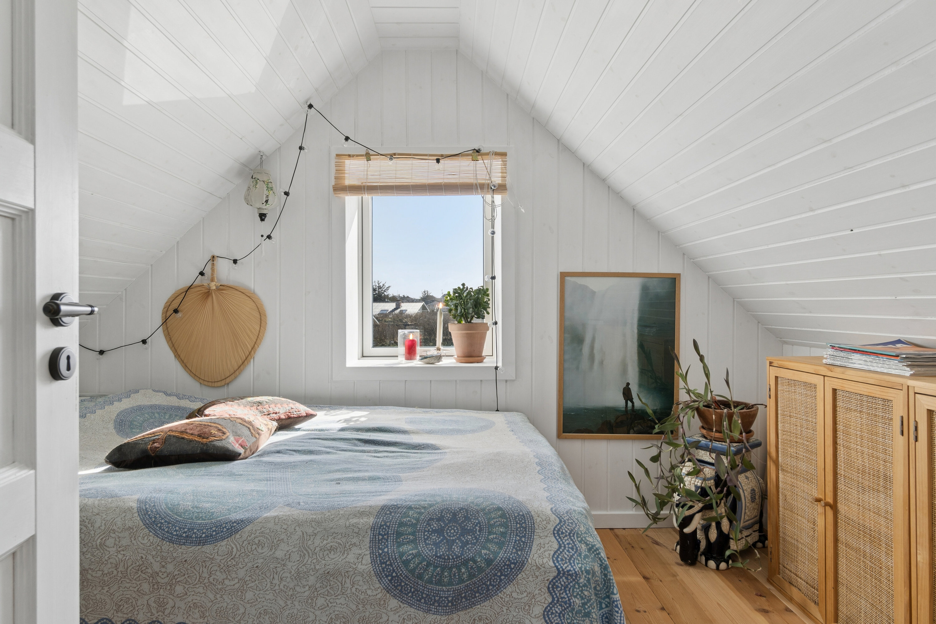 Fremhævet soveværelse billede i fuldskærmstilstand. Billede af Fiskervej 21, Vorupør, 7700 Thisted