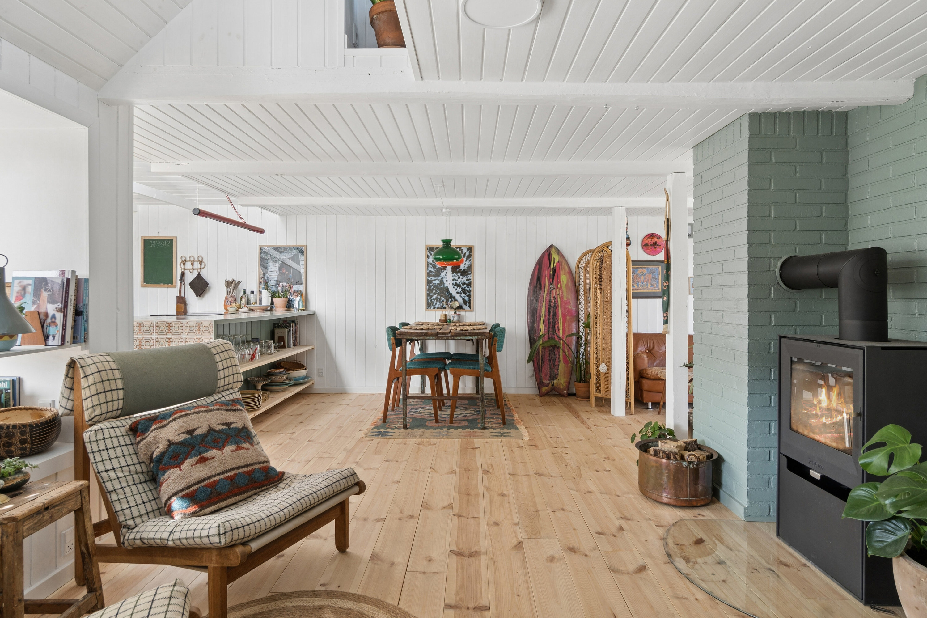 Fremhævet stue billede i fuldskærmstilstand. Billede af Fiskervej 21, Vorupør, 7700 Thisted