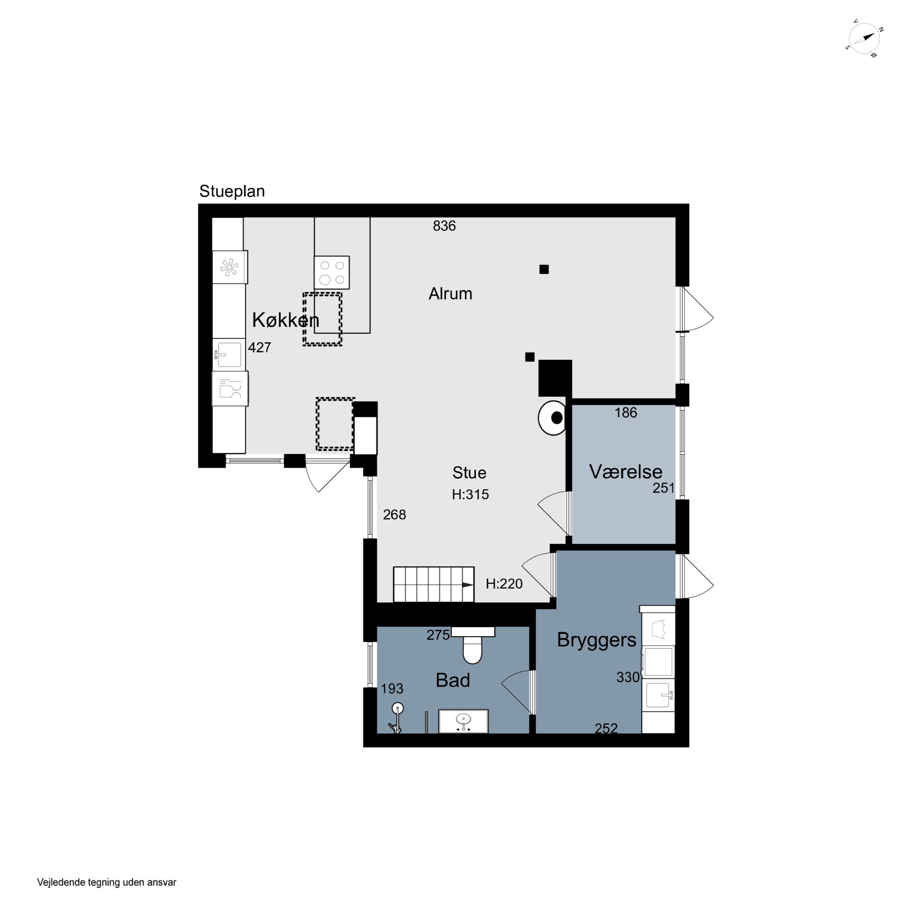 Plantegninger billede af Fiskervej 21, Vorupør, 7700 Thisted