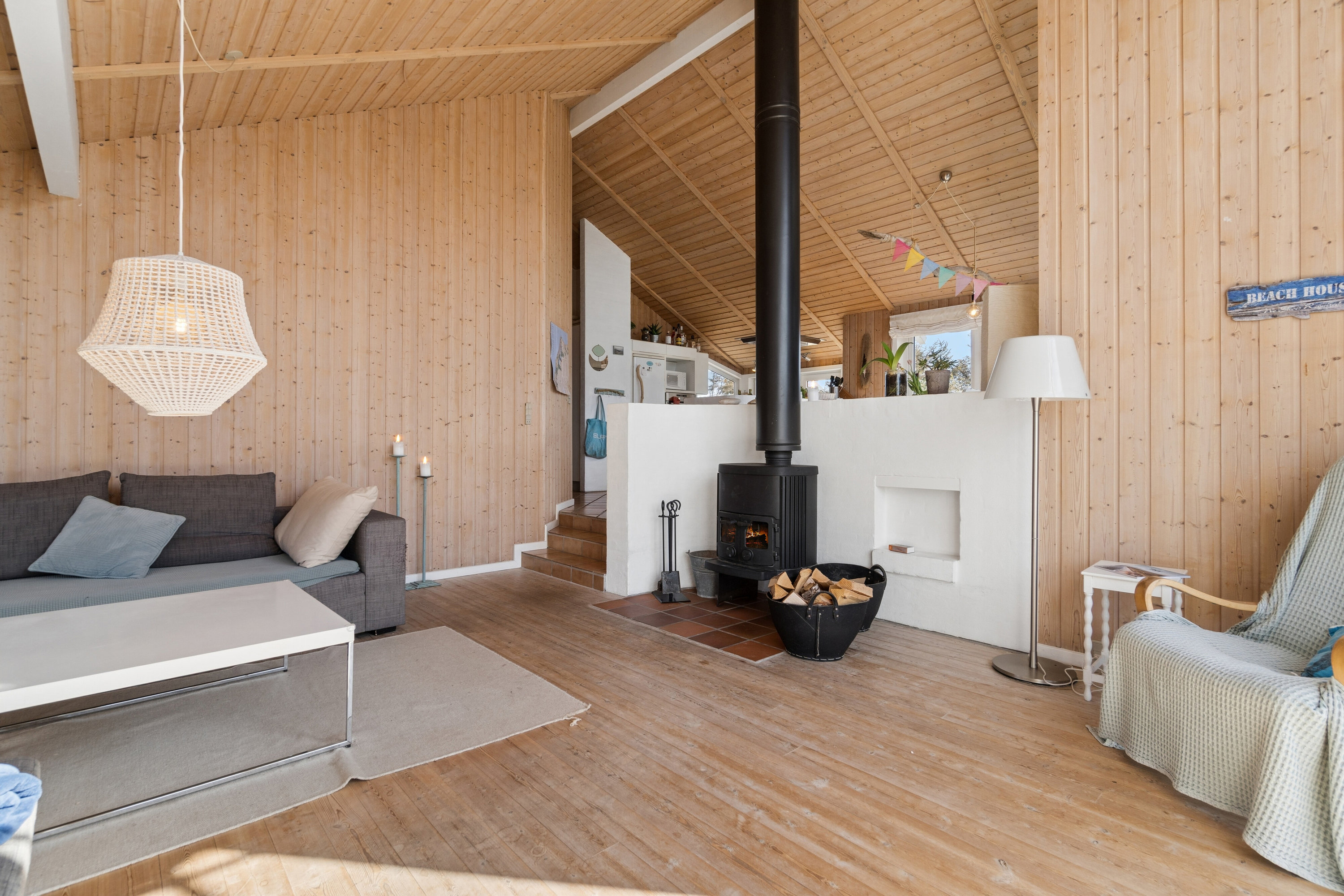 Miniaturebillede 1: stue. Billede af Kløvborgsti 11A, Klitmøller, 7700 Thisted