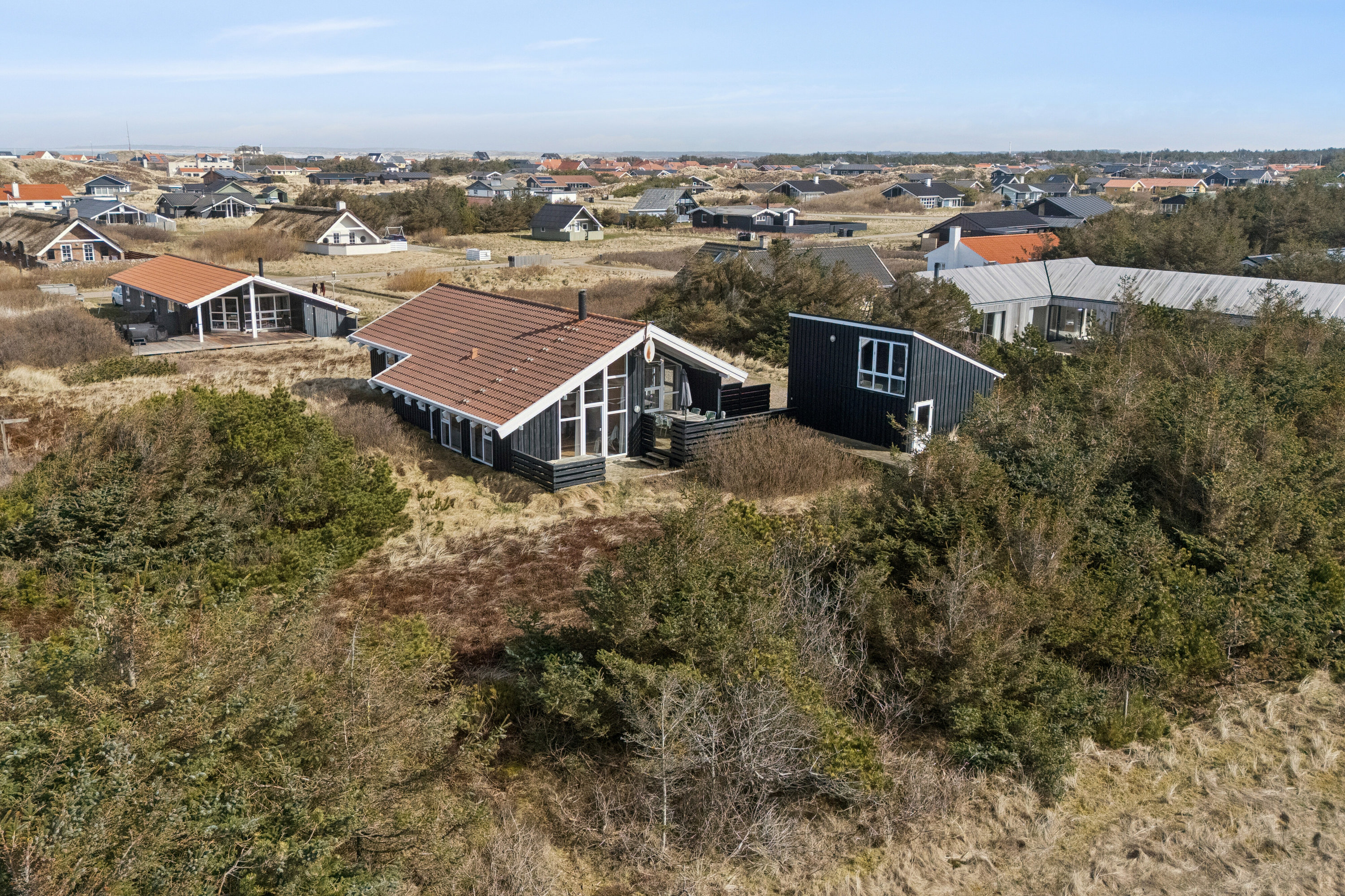 Fremhævet udsigt fra toppen billede i fuldskærmstilstand. Billede af Kløvborgsti 11A, Klitmøller, 7700 Thisted