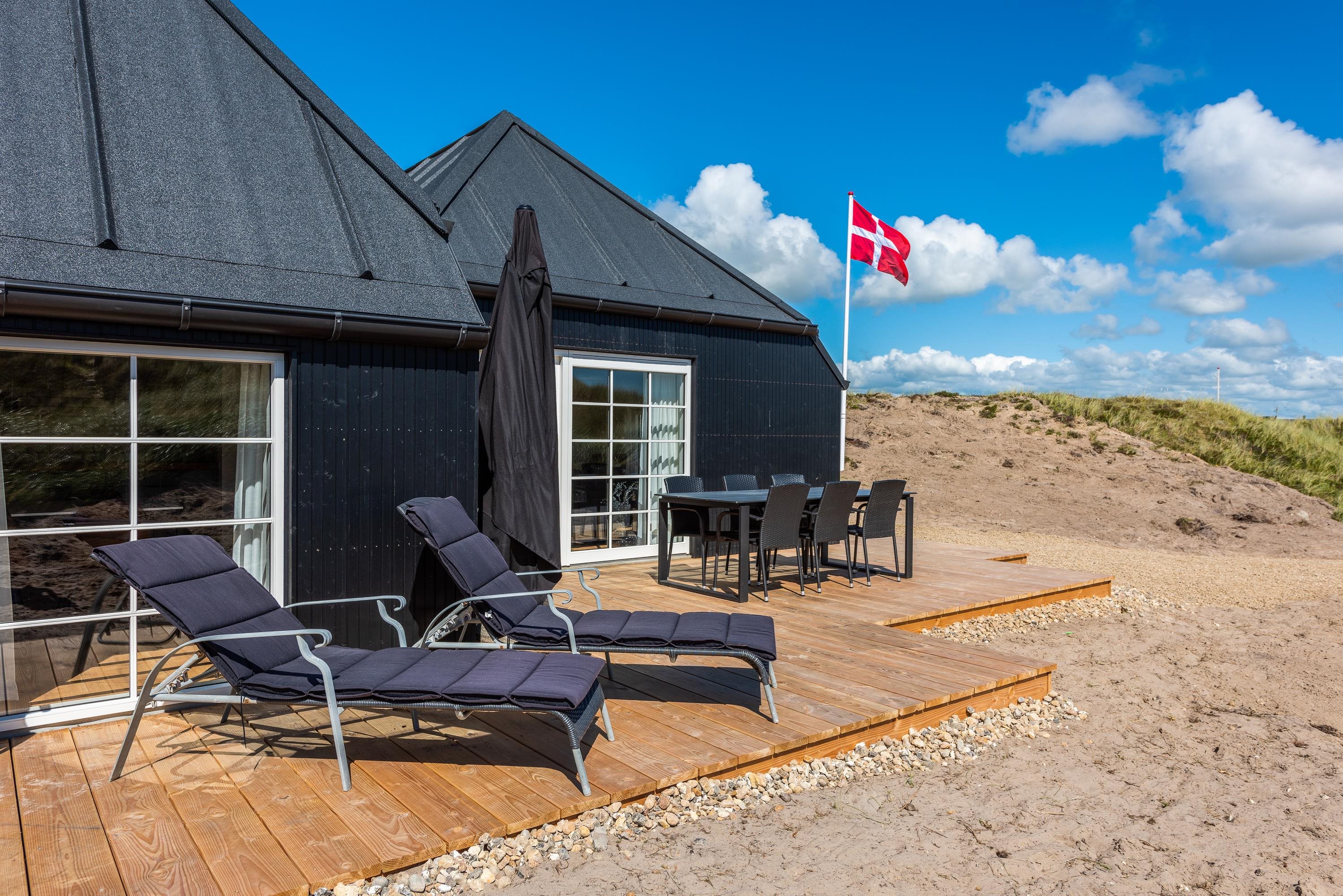 Fremhævet terrasse billede i fuldskærmstilstand. Billede af Nordsøvej 346, Søndervig, 6950 Ringkøbing