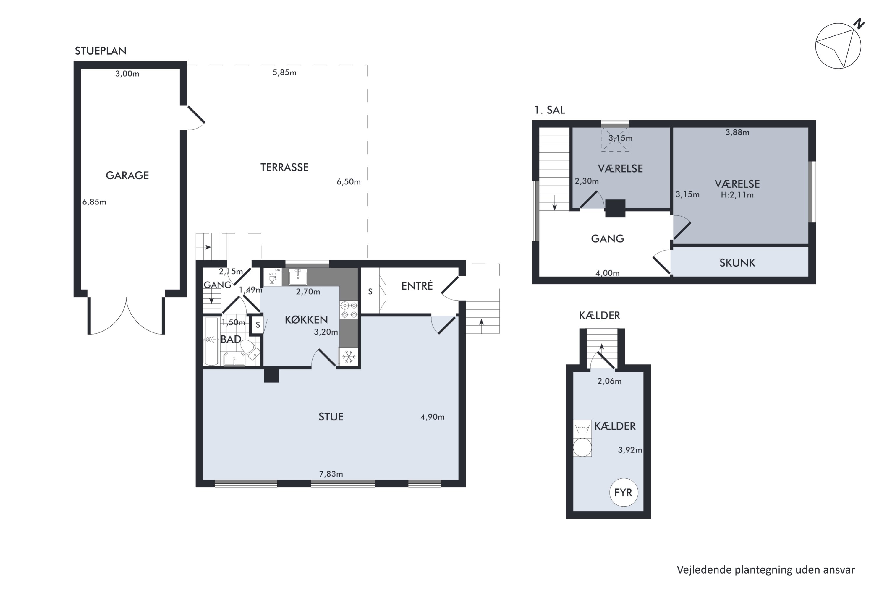 Plantegninger billede af Teglværksvej 7, Stubberup, 8723 Løsning