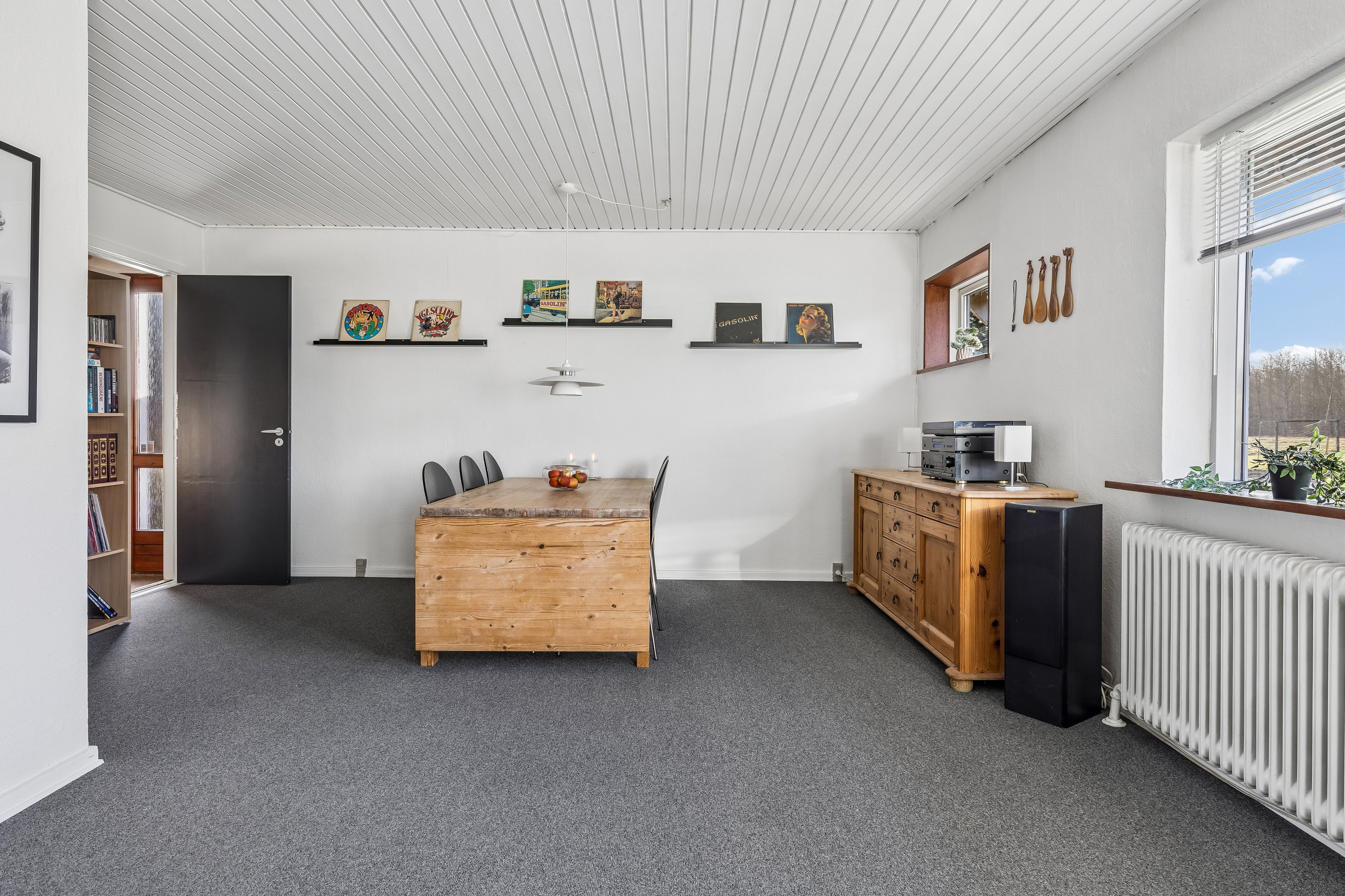 Fremhævet spisestue billede i fuldskærmstilstand. Billede af Teglværksvej 7, Stubberup, 8723 Løsning