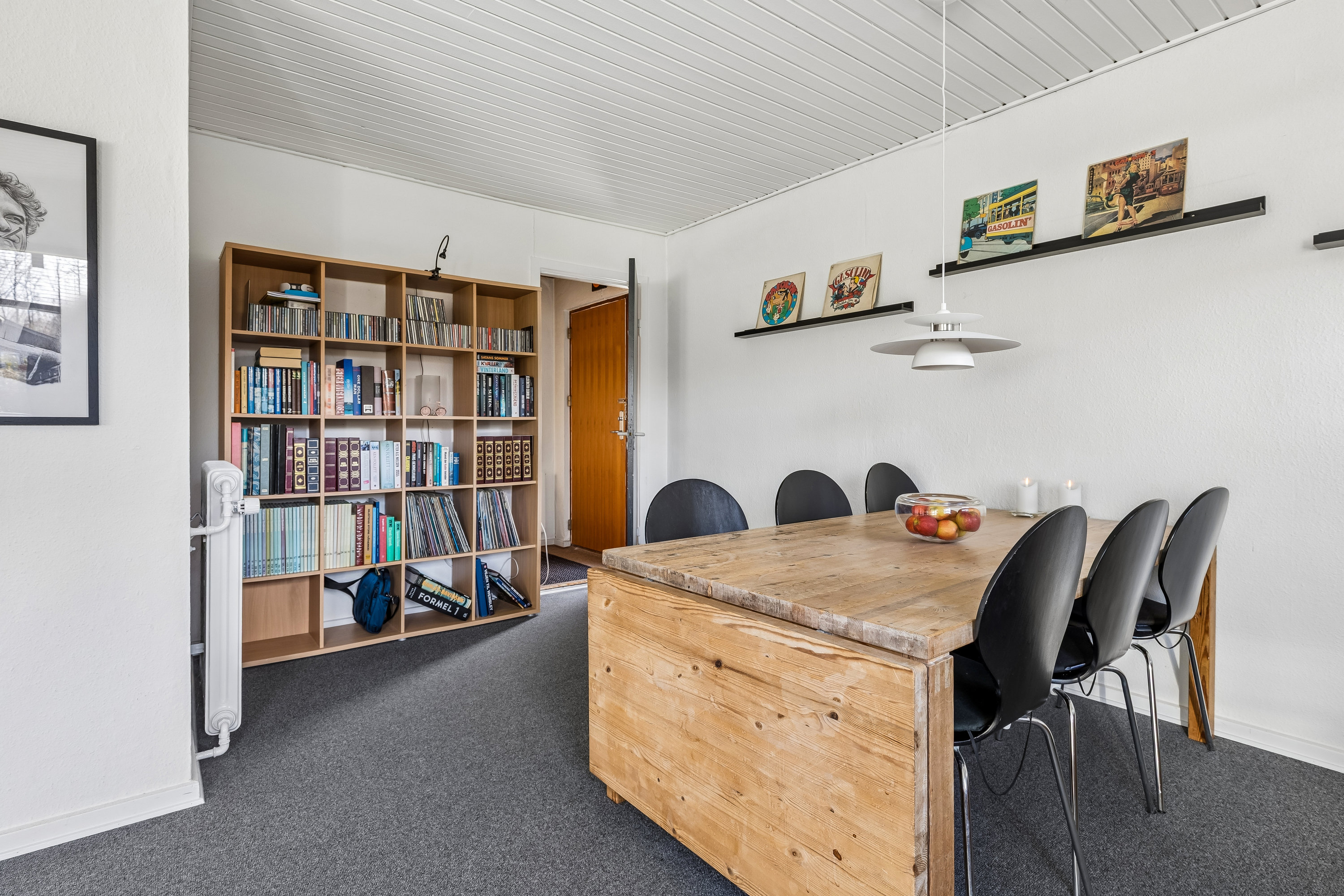 Fremhævet spisestue billede i fuldskærmstilstand. Billede af Teglværksvej 7, Stubberup, 8723 Løsning